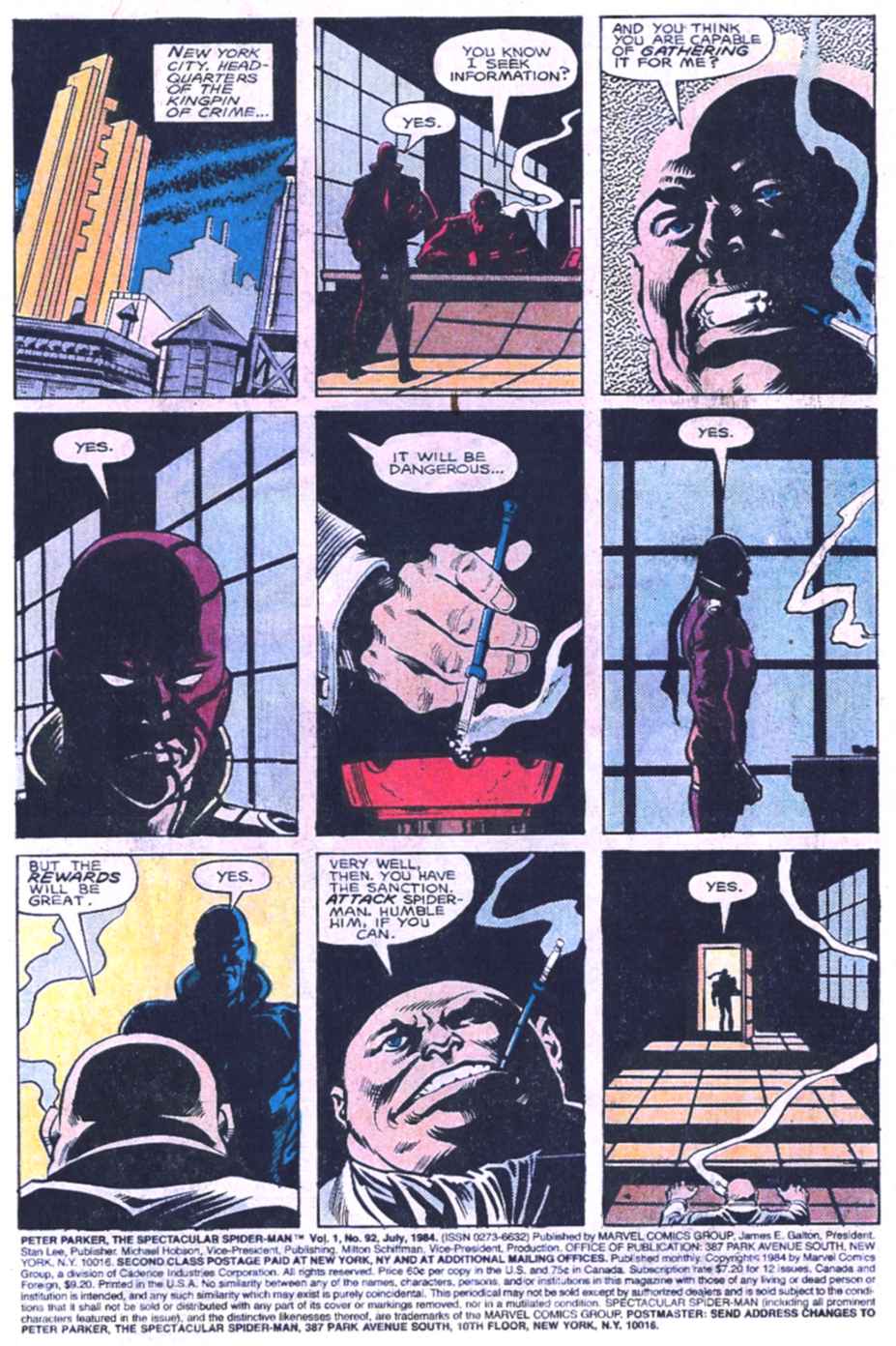 Read online The Spectacular Spider-Man (1976) comic -  Issue #92 - 2