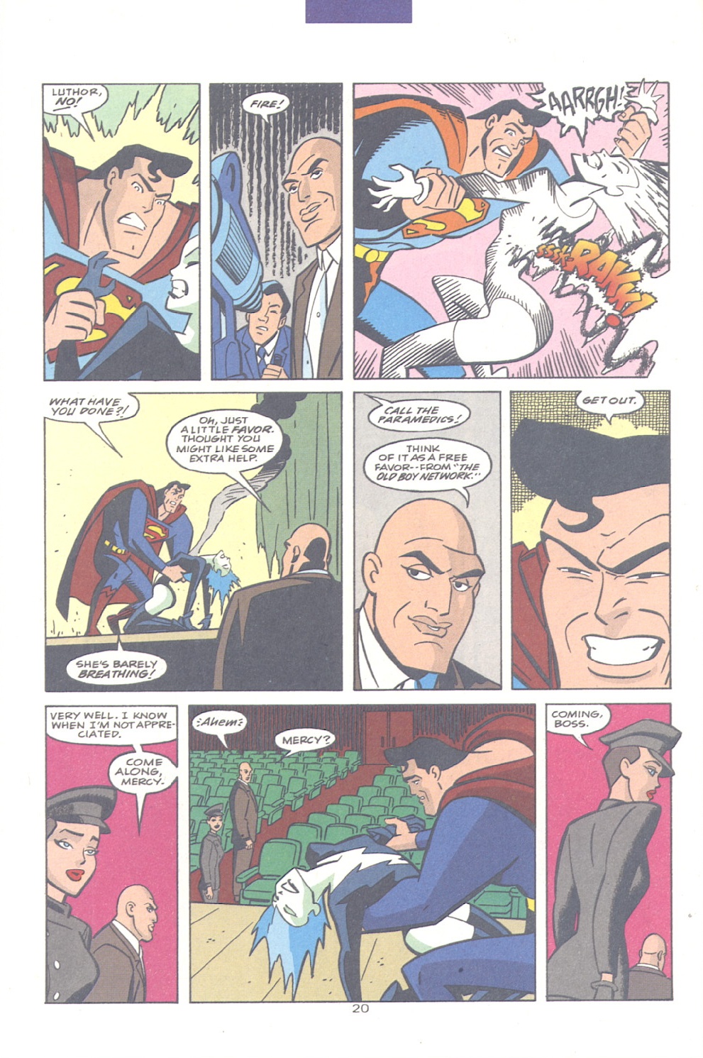 Read online Superman Adventures comic -  Issue #5 - 21
