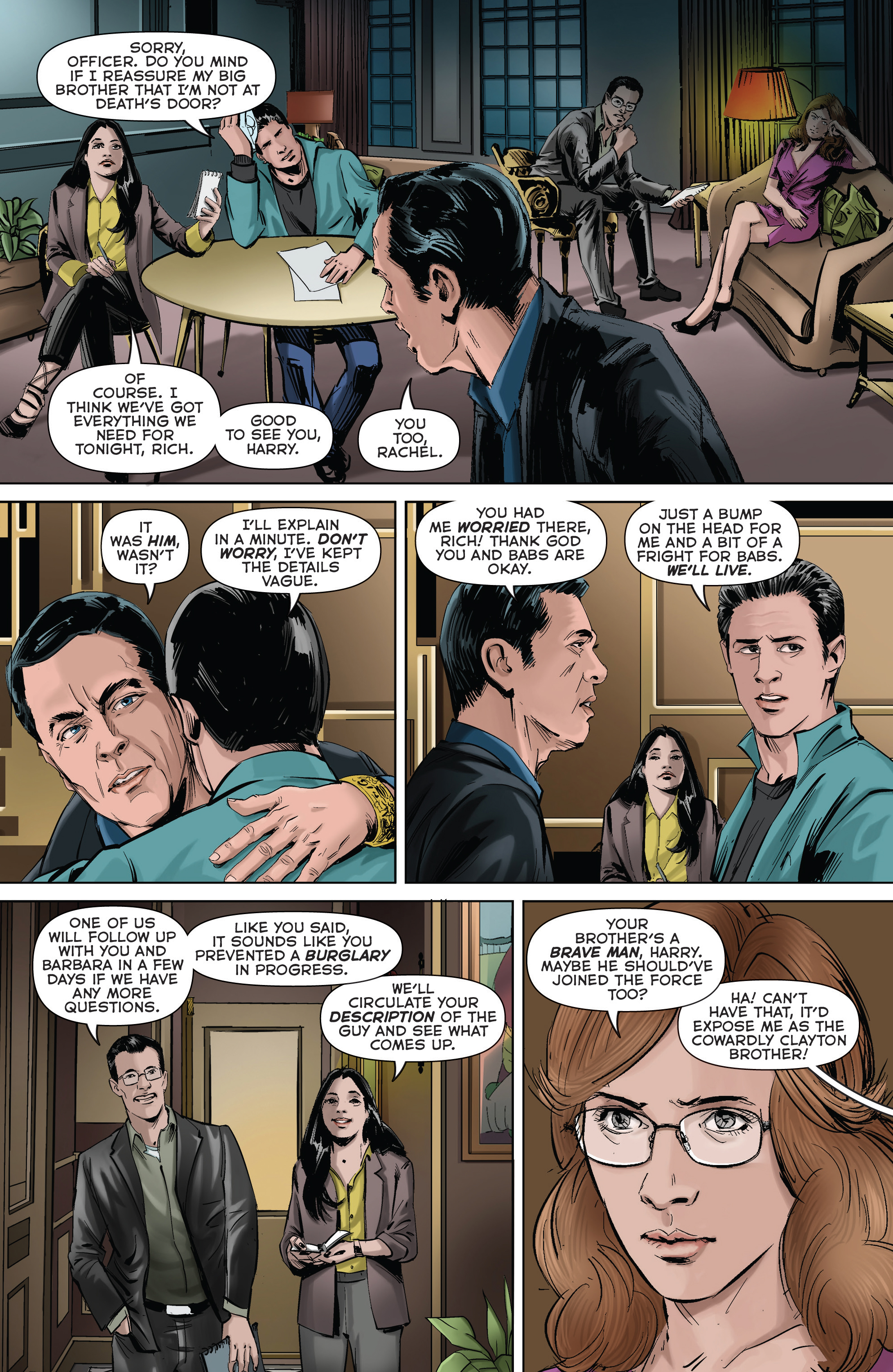 Read online Stan Lee's Lucky Man comic -  Issue #3 - 4