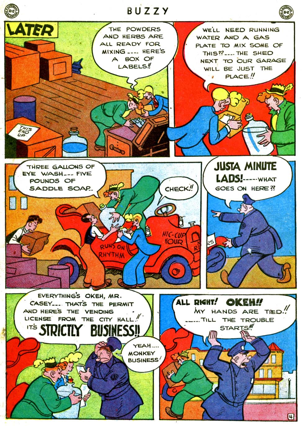 Read online Buzzy comic -  Issue #3 - 6