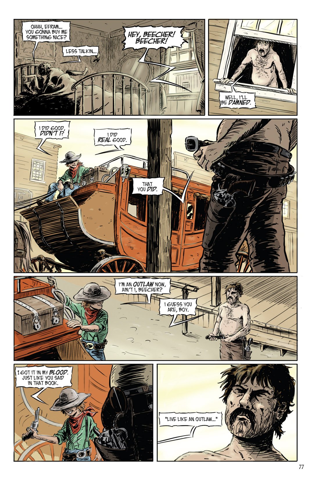 Read online Outlaw Territory comic -  Issue # TPB 2 (Part 1) - 77