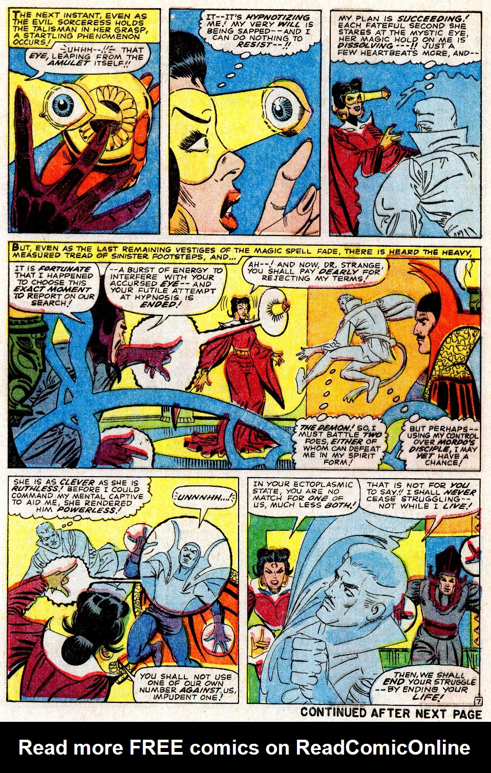 Read online Marvel Masterworks: Doctor Strange comic -  Issue # TPB 2 - 21