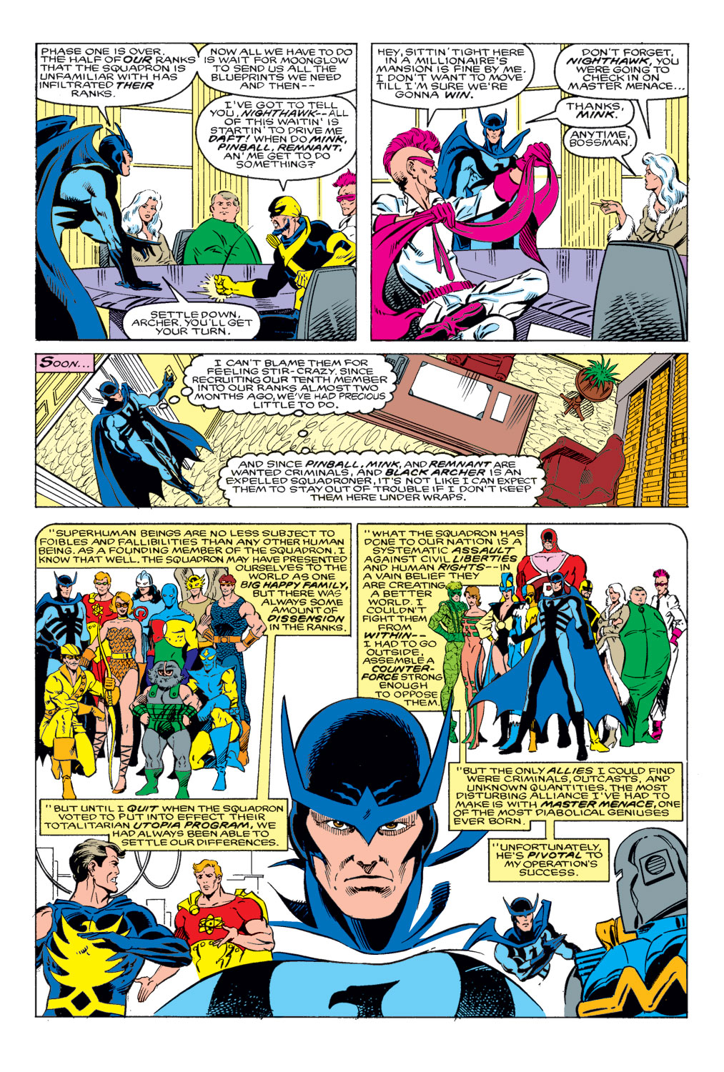 Read online Squadron Supreme (1985) comic -  Issue #11 - 12