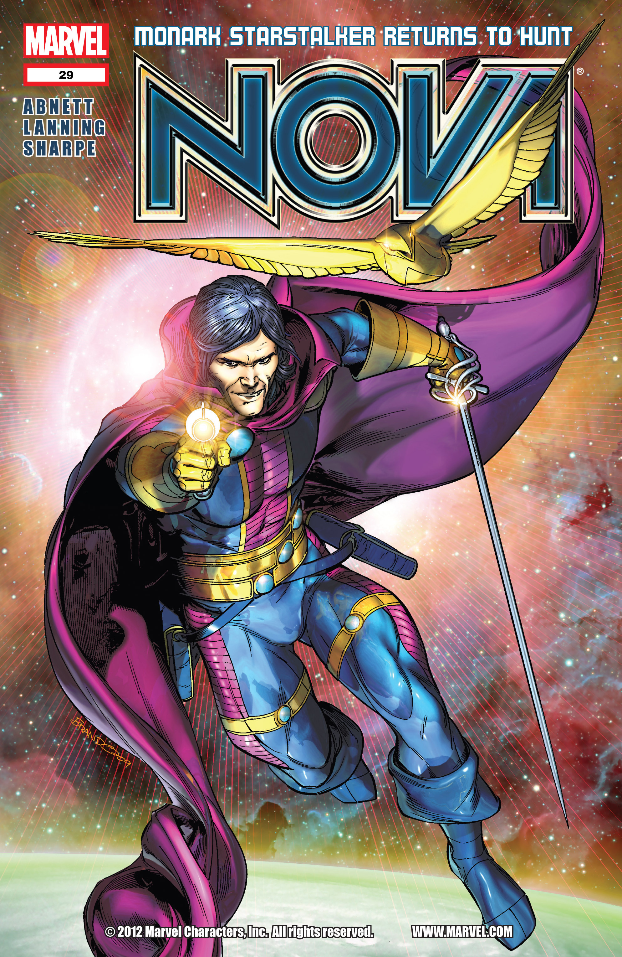 Read online Nova (2007) comic -  Issue #29 - 1