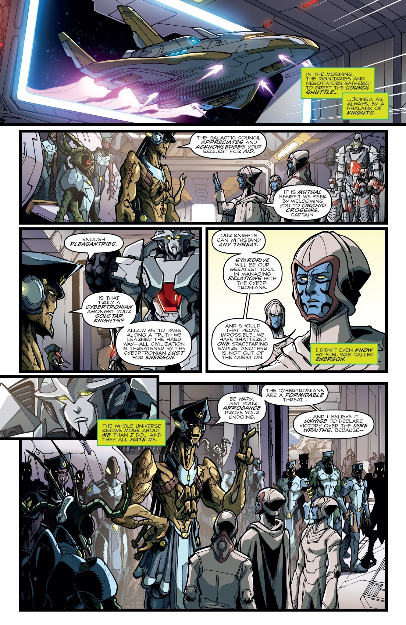 Read online ROM vs. Transformers: Shining Armor comic -  Issue #1 - 19
