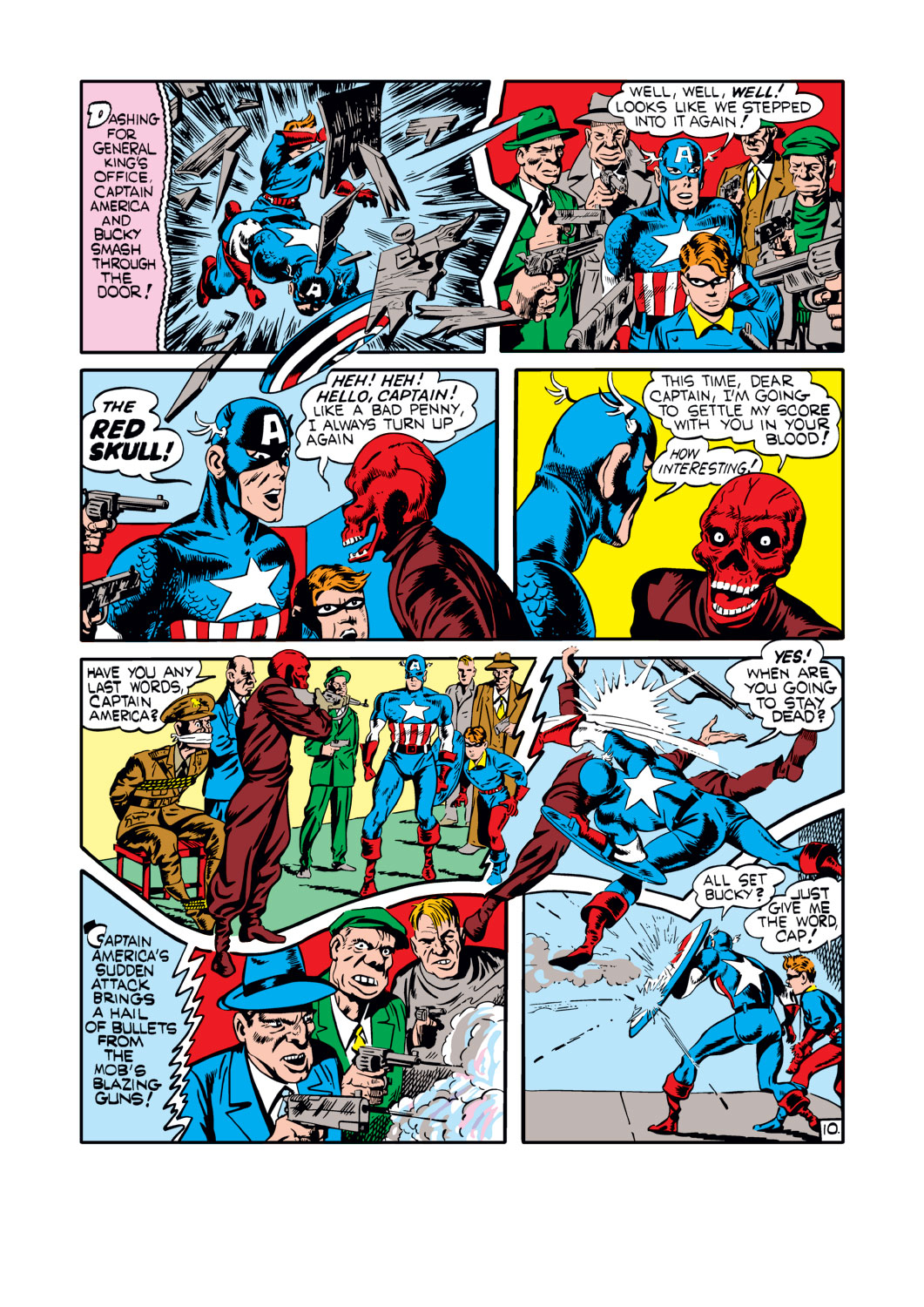 Read online Captain America Comics comic -  Issue #7 - 13