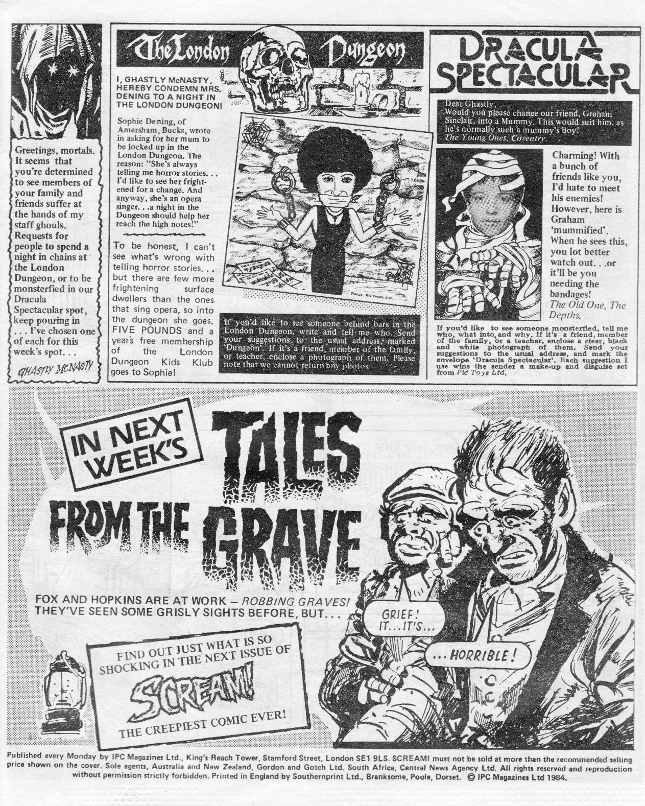 Read online Scream! (1984) comic -  Issue #14 - 25