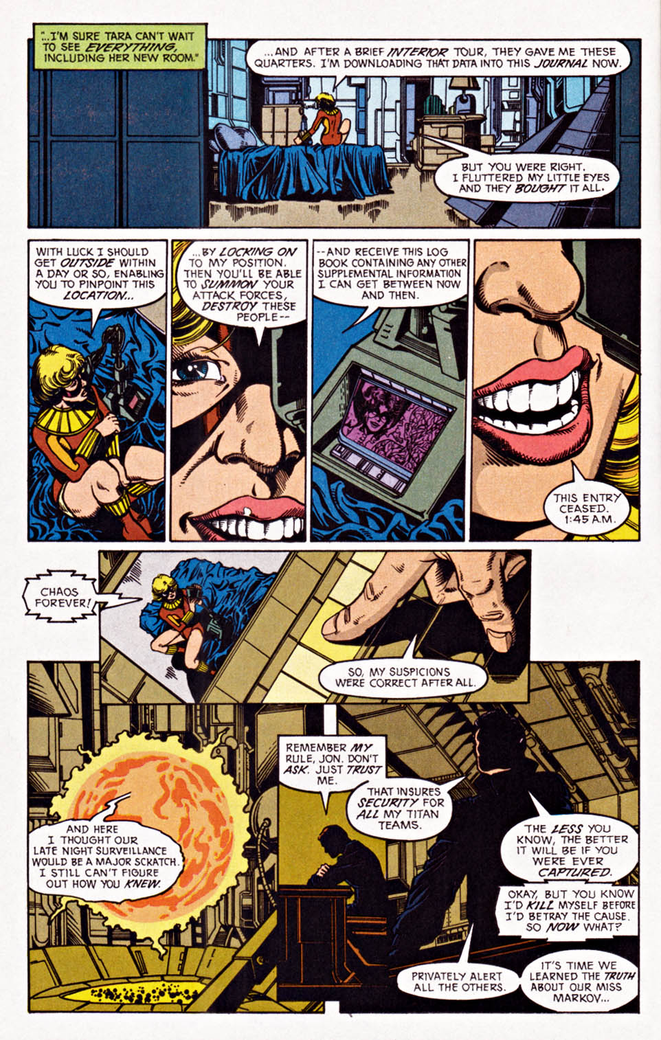 Read online Team Titans comic -  Issue #1e - 8