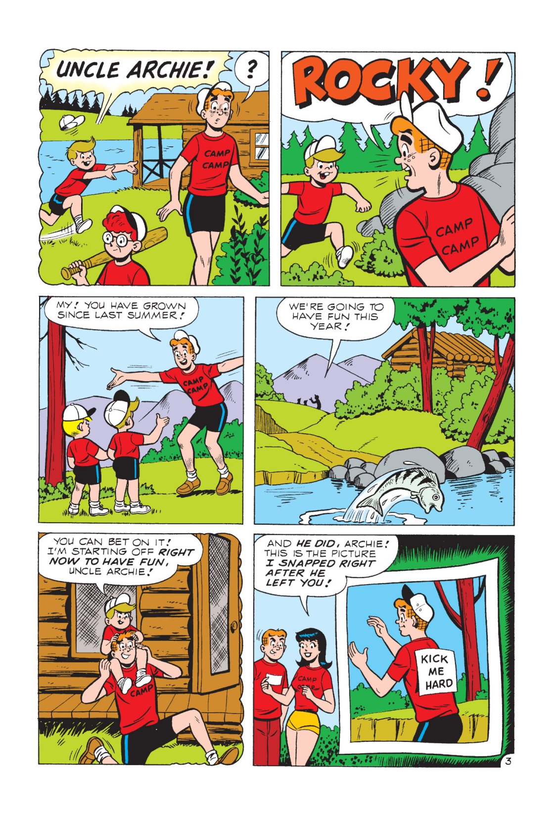 Read online Archie's Camp Tales comic -  Issue # TPB - 21