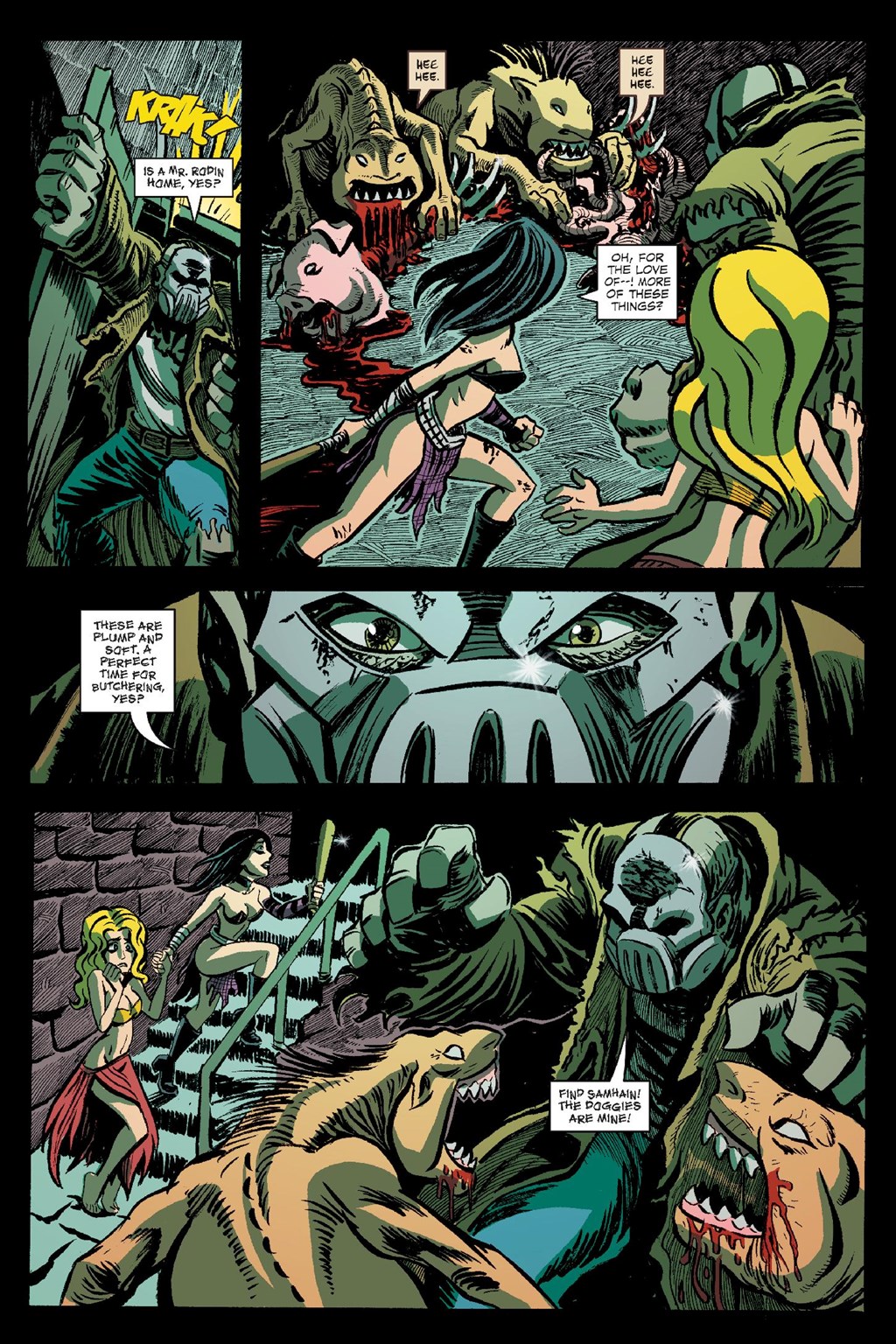 Read online Hack/Slash Deluxe comic -  Issue # TPB 3 (Part 3) - 16