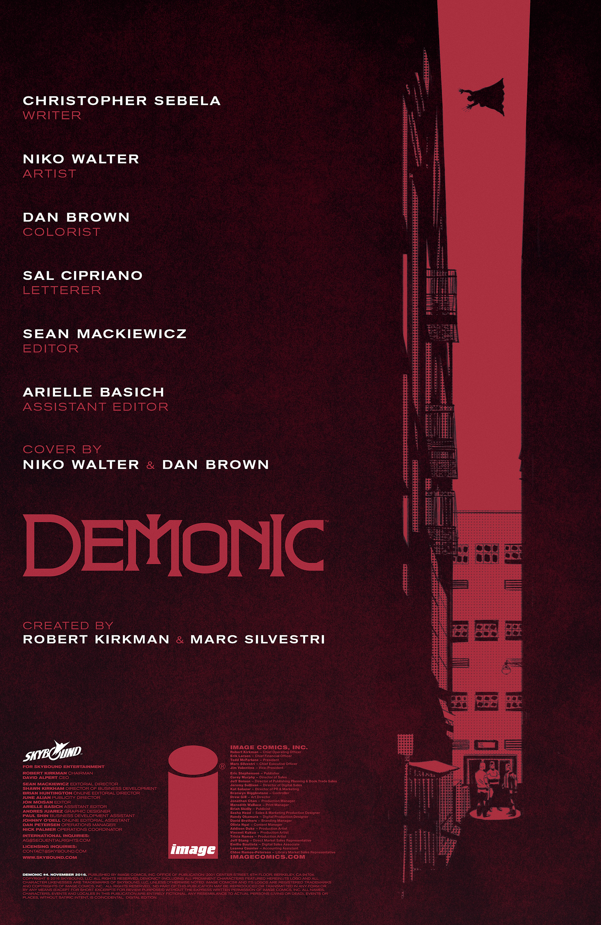 Read online Demonic comic -  Issue #4 - 2