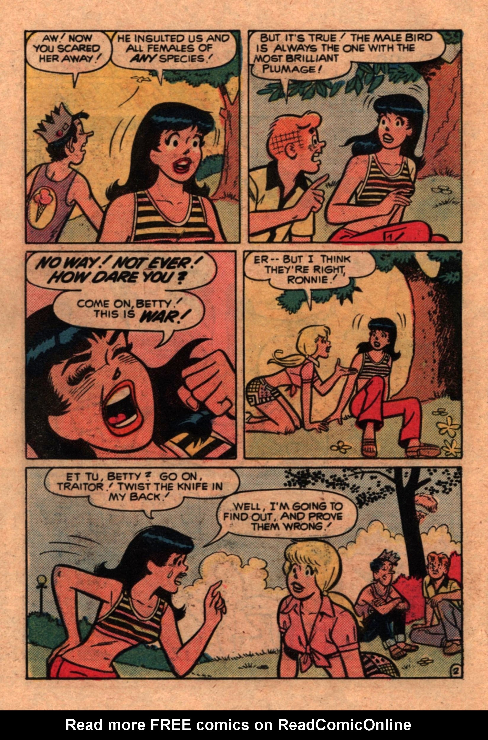 Read online Betty and Veronica Digest Magazine comic -  Issue #1 - 10