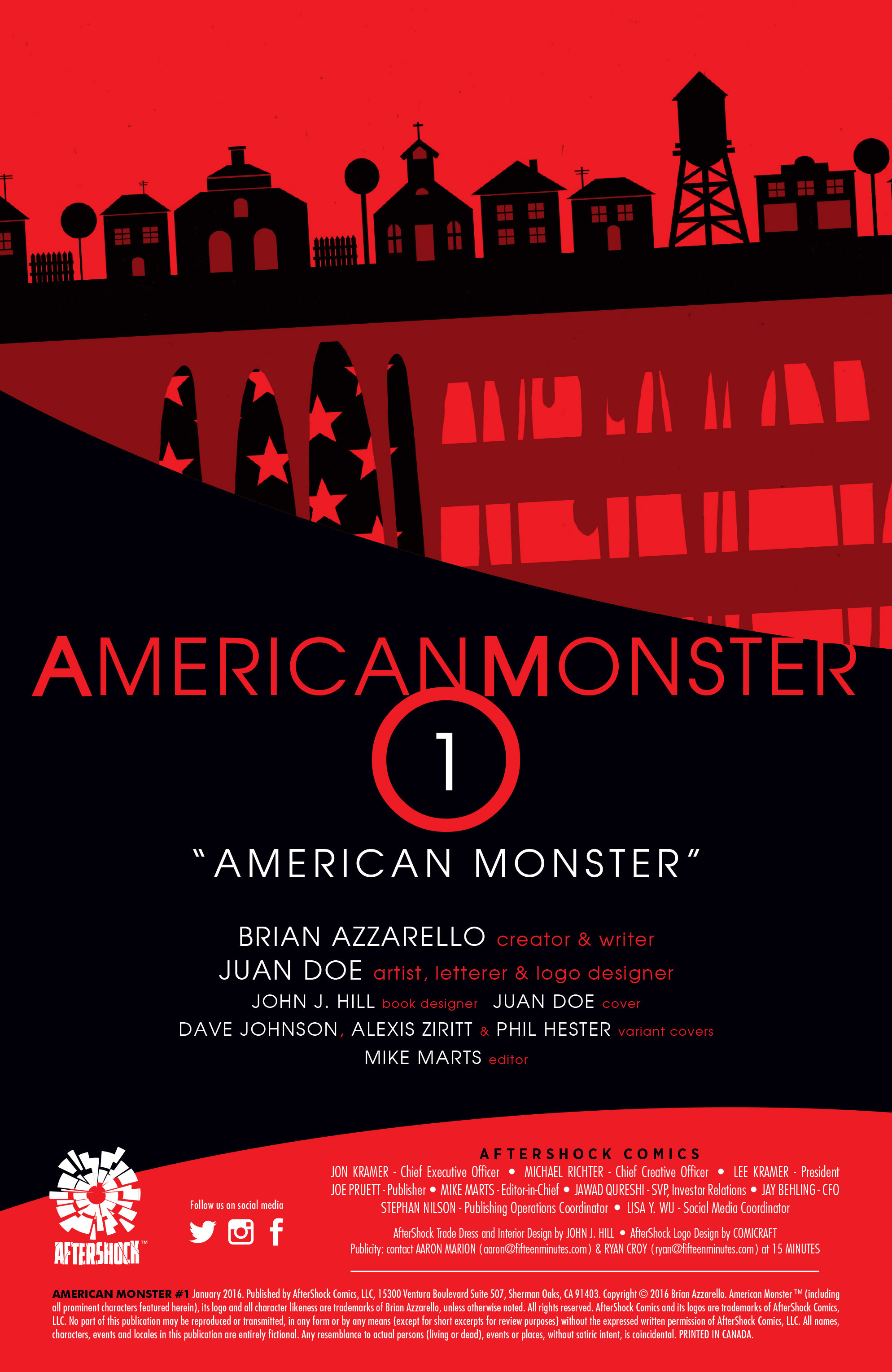 Read online American Monster comic -  Issue #1 - 2