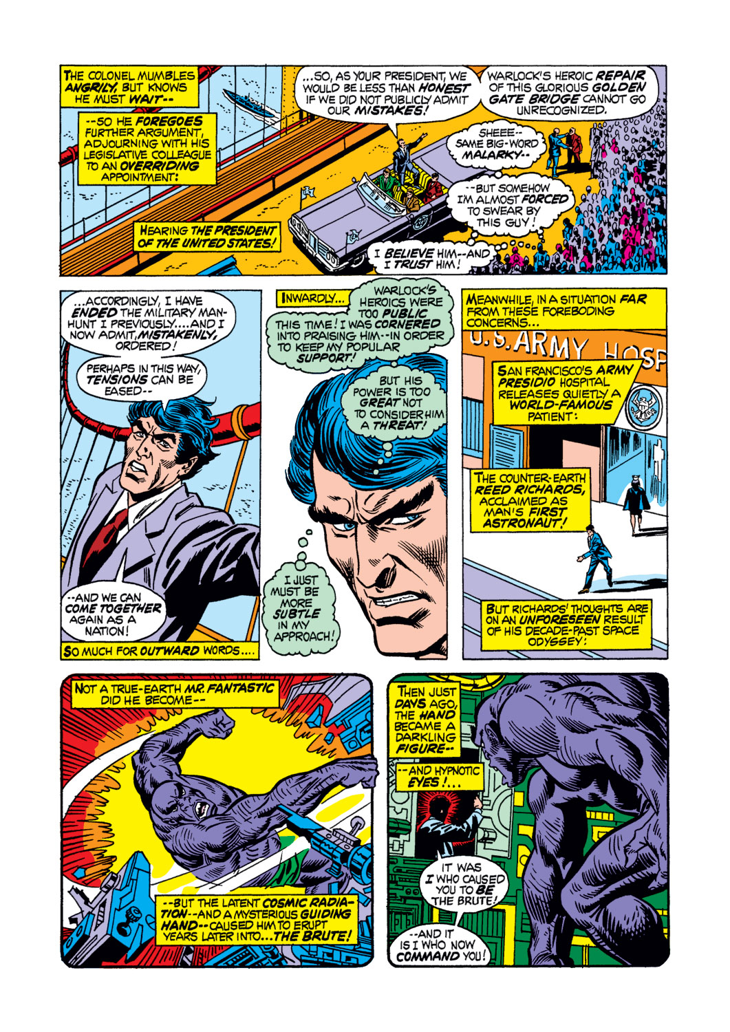 Read online Warlock (1972) comic -  Issue #7 - 6