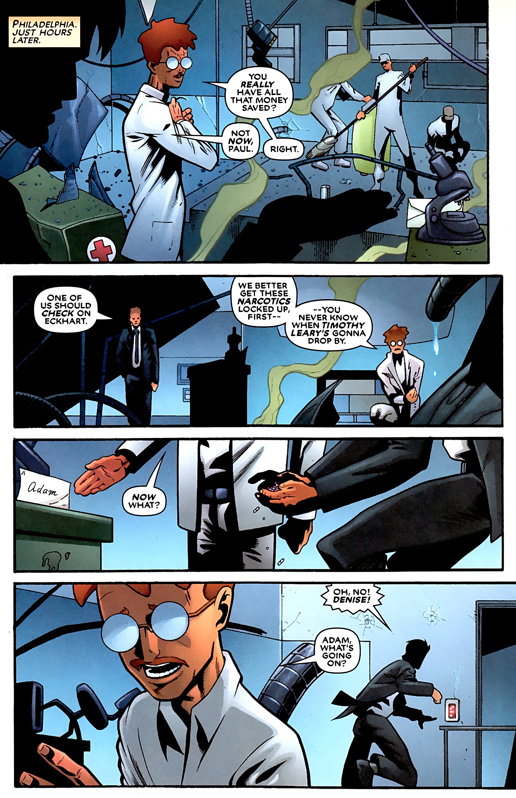 Read online Mutant X: Origin comic -  Issue # Full - 22