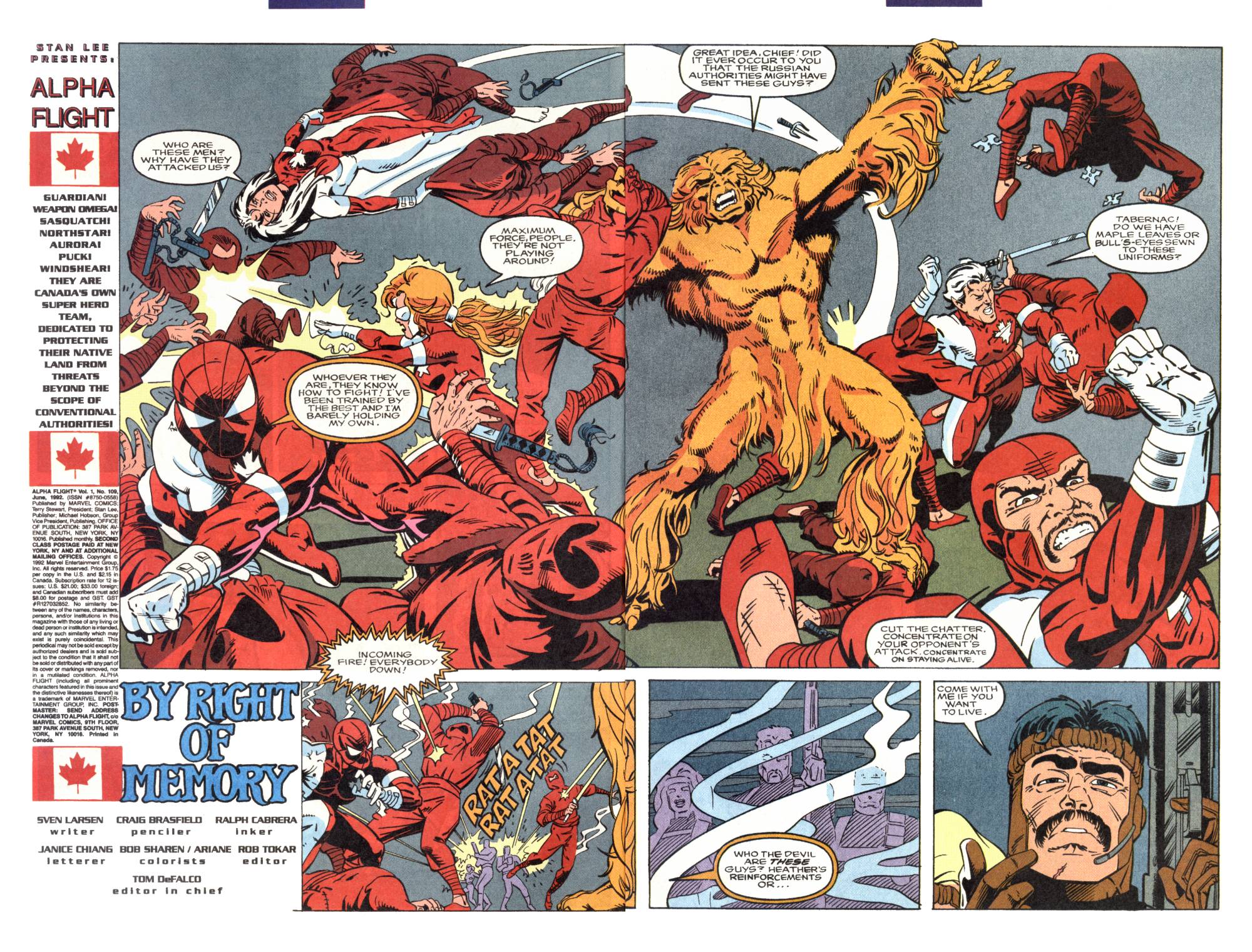 Read online Alpha Flight (1983) comic -  Issue #109 - 3