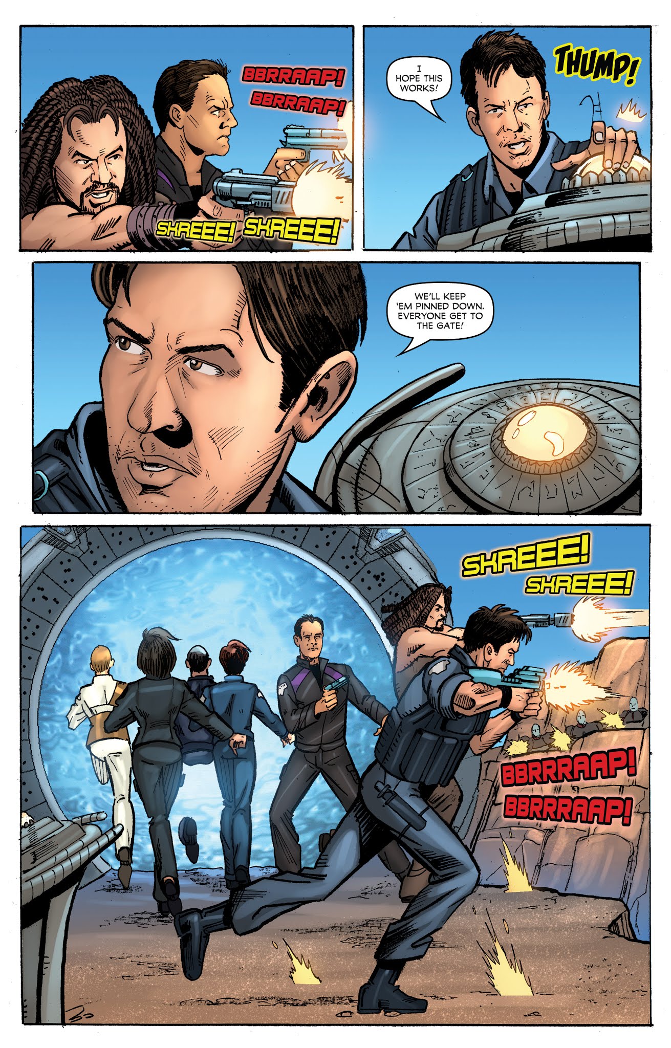 Read online Stargate Atlantis: Singularity comic -  Issue #3 - 6