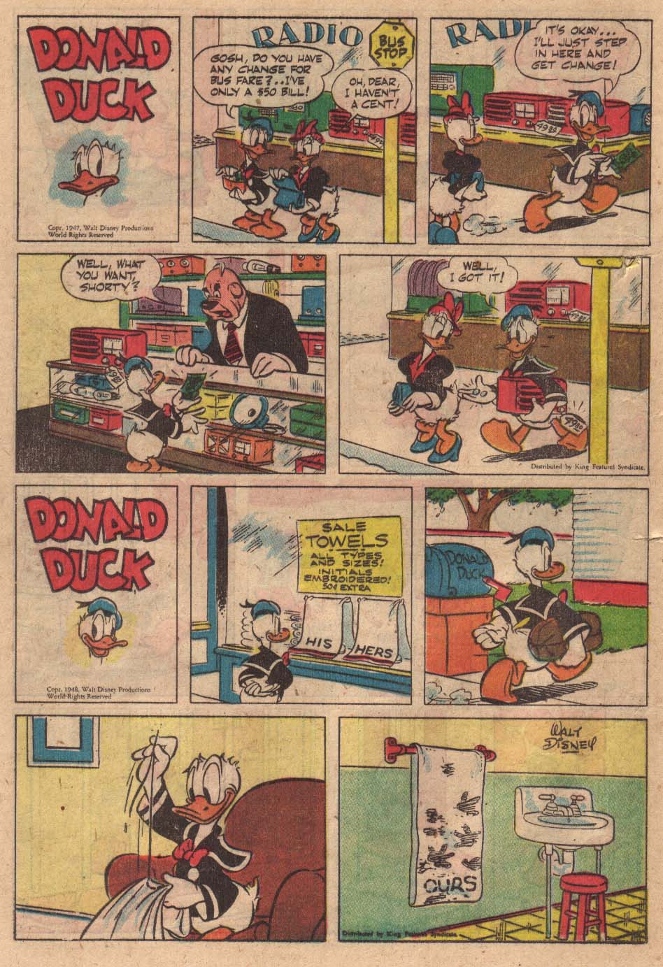 Read online Walt Disney's Comics and Stories comic -  Issue #127 - 32