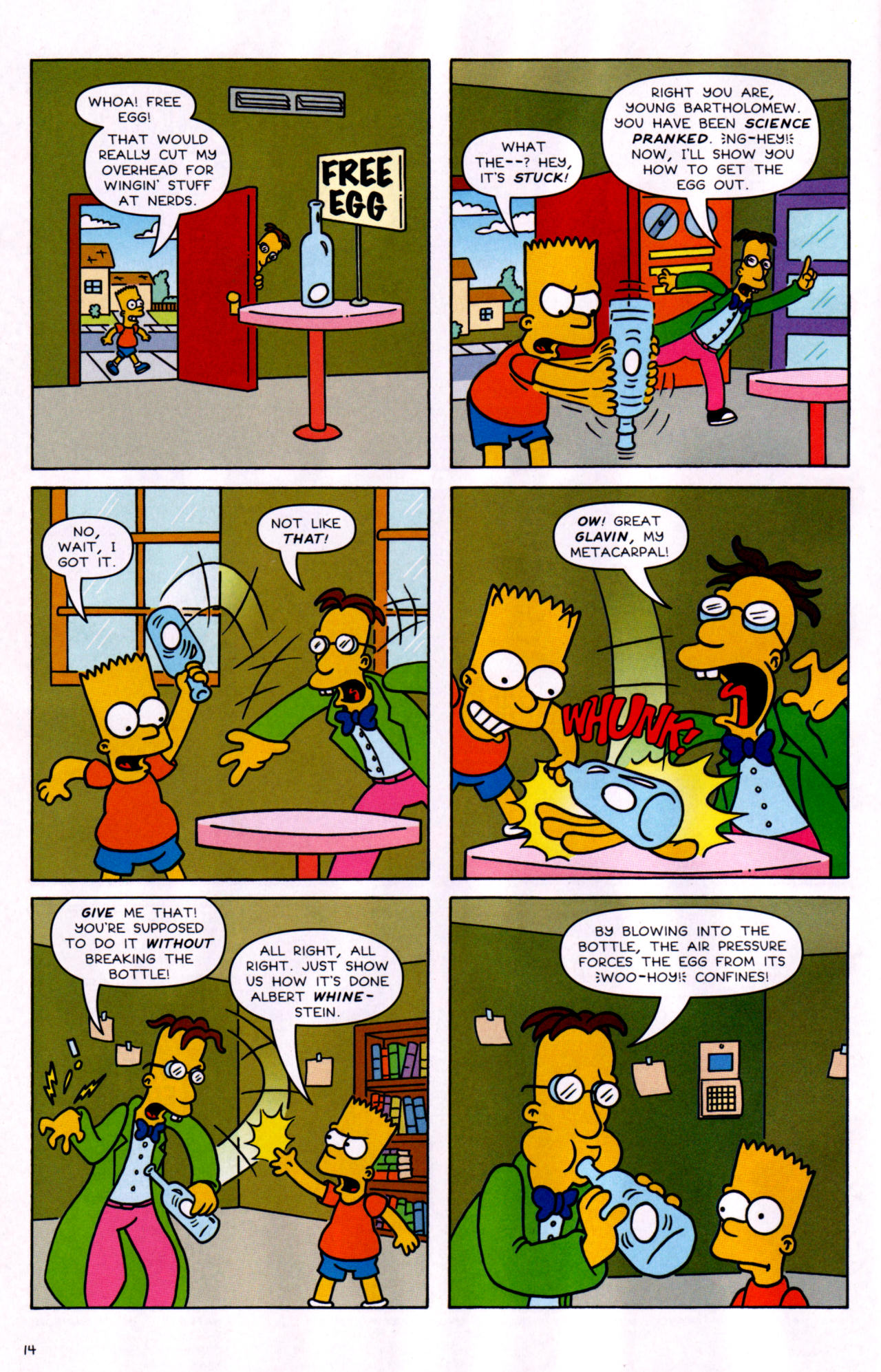 Read online Simpsons Comics Presents Bart Simpson comic -  Issue #35 - 13