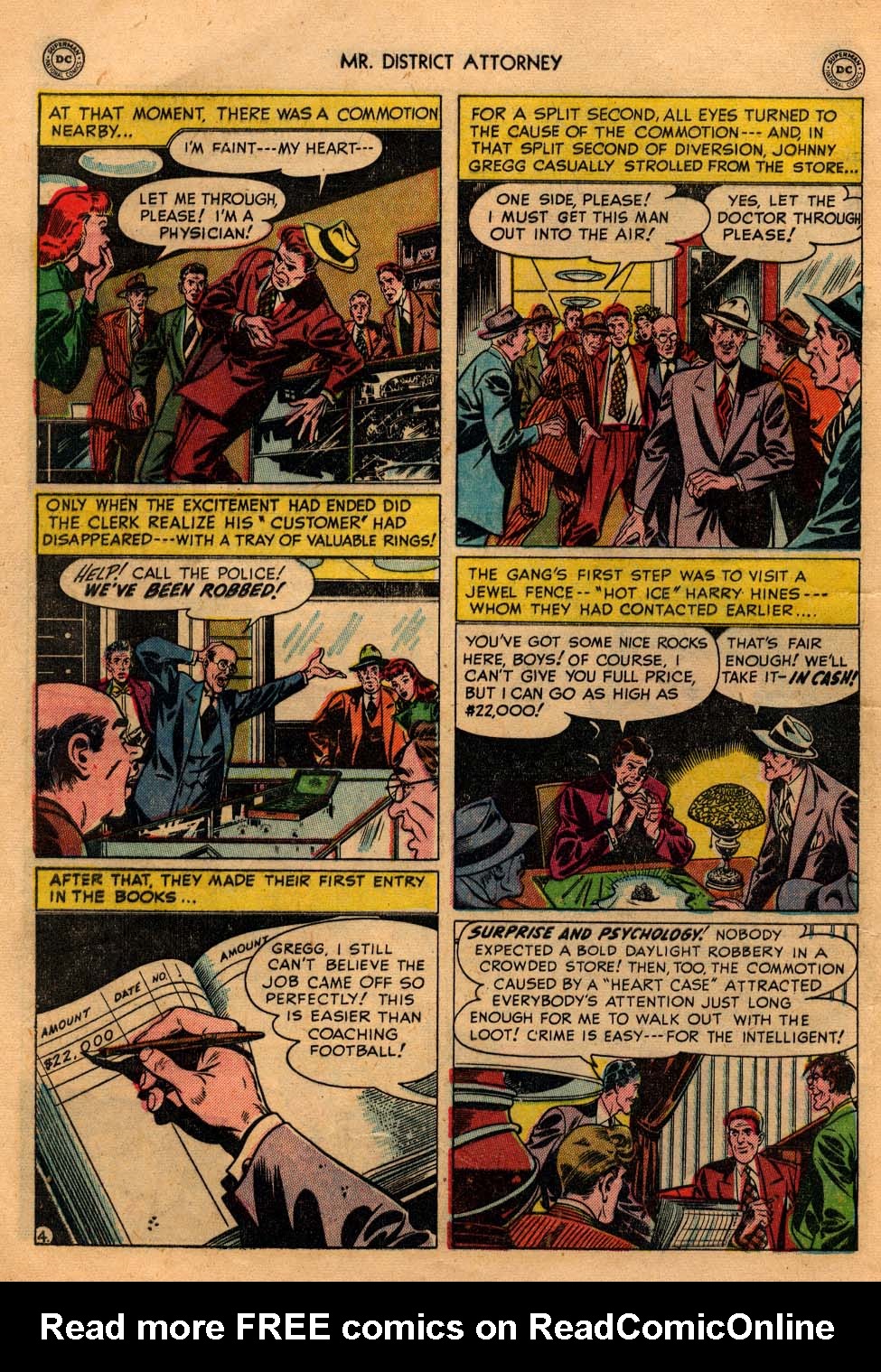 Read online Mr. District Attorney comic -  Issue #17 - 6