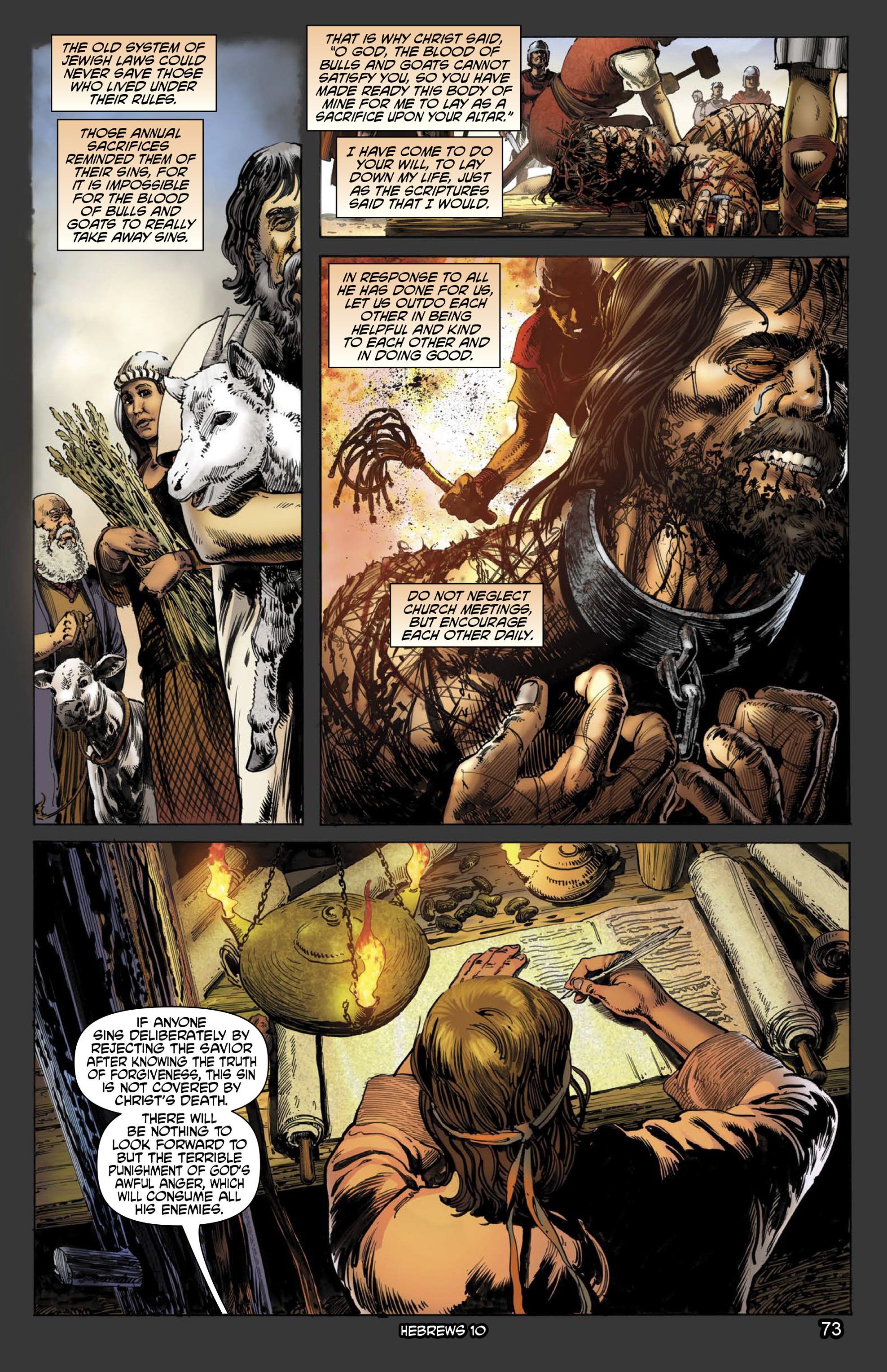 Read online The Kingstone Bible comic -  Issue #11 - 76