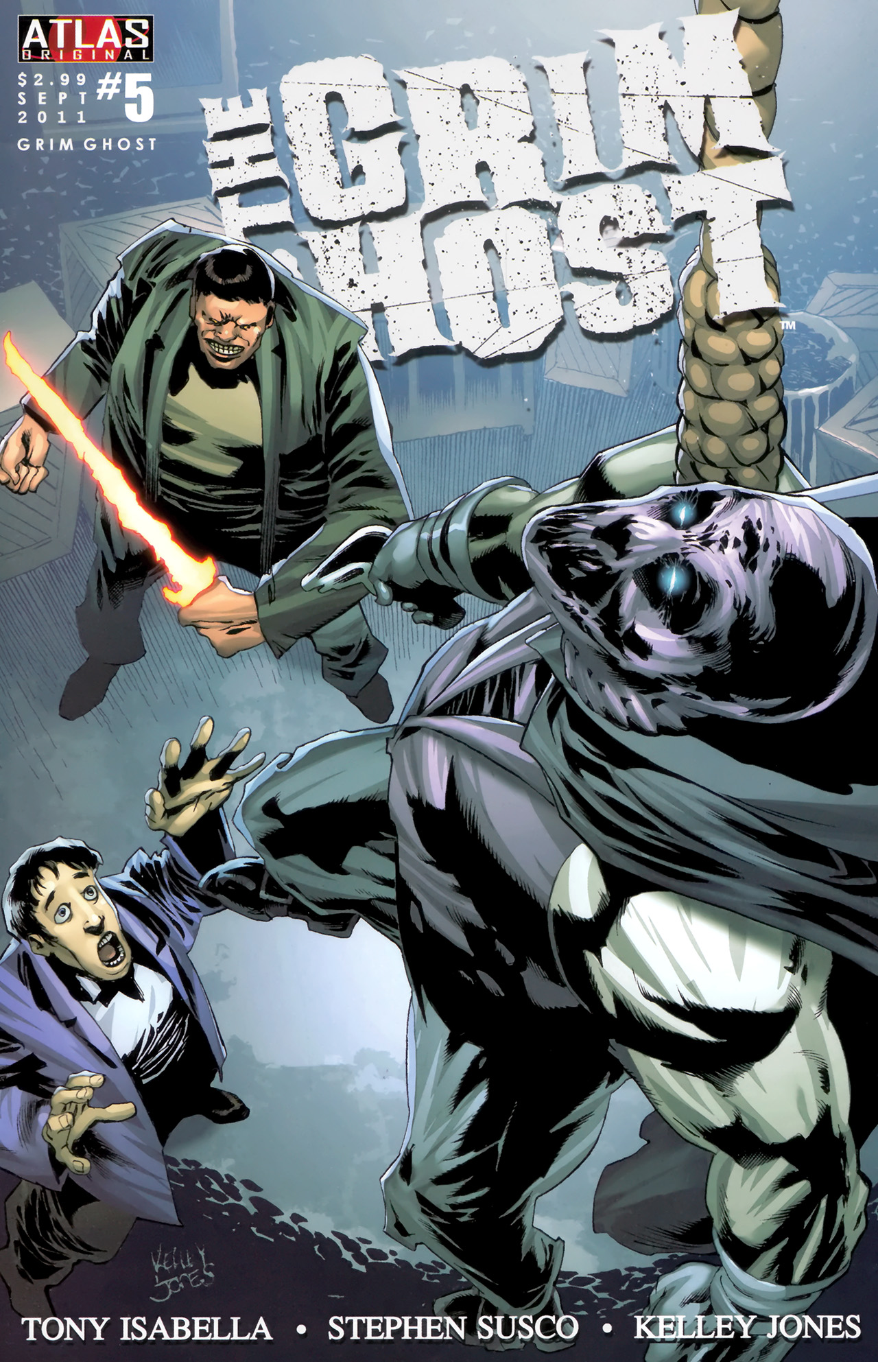 Read online The Grim Ghost comic -  Issue #5 - 1