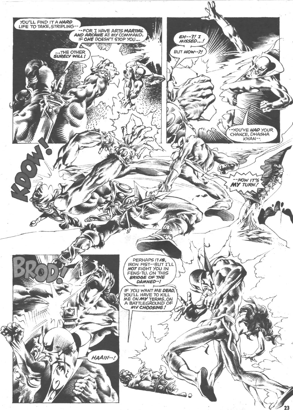 The Deadly Hands of Kung Fu issue 23 - Page 22