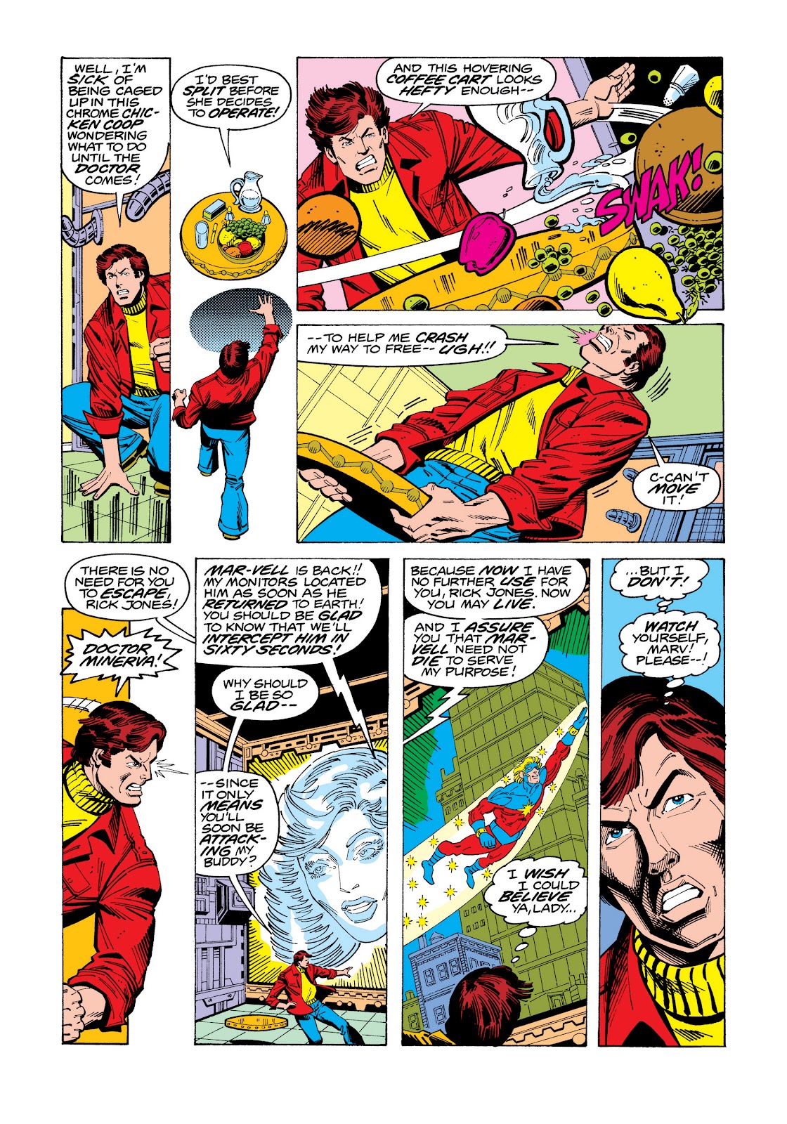 Marvel Masterworks: Captain Marvel issue TPB 5 (Part 2) - Page 2