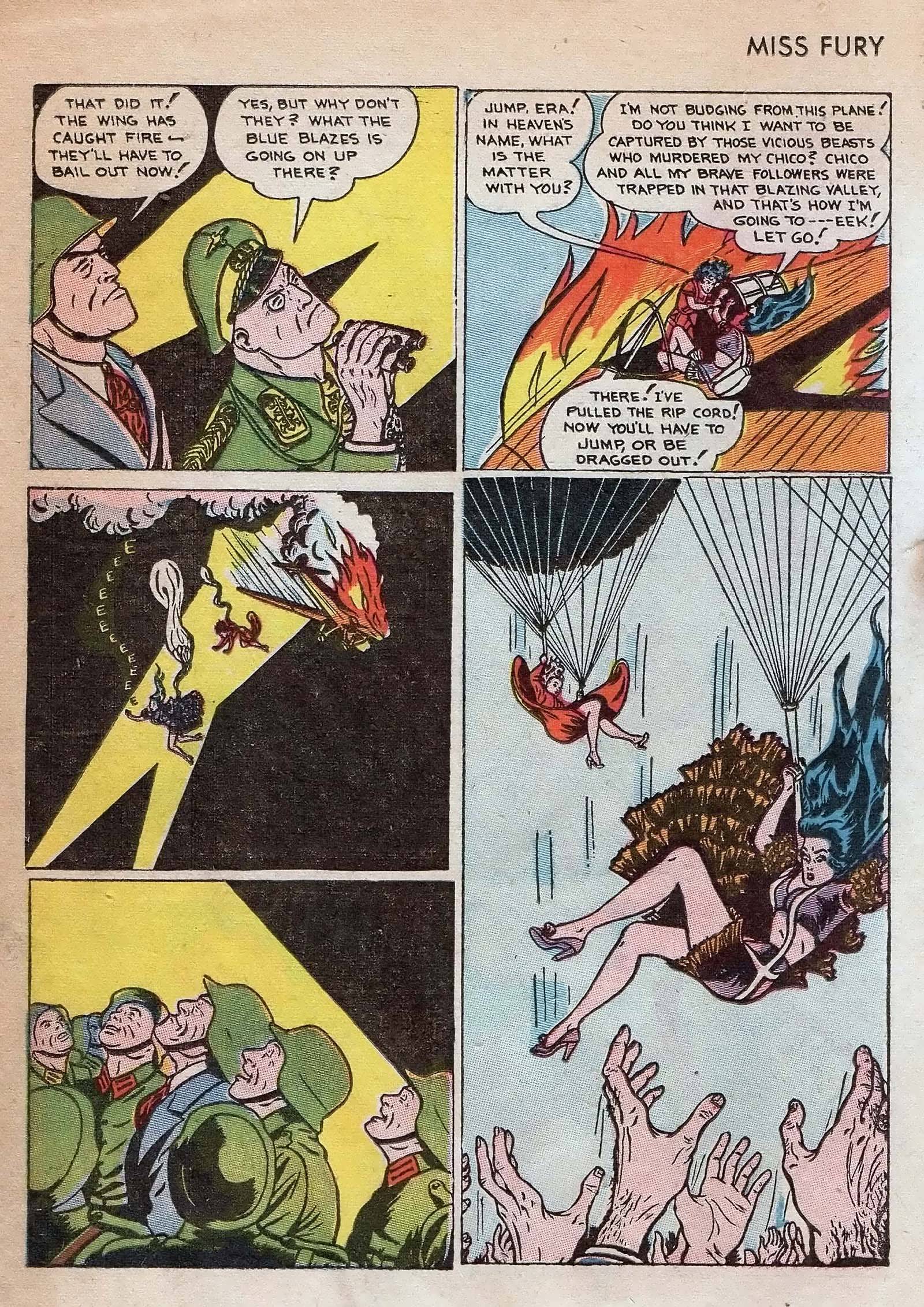 Read online Miss Fury Comics comic -  Issue #4 - 24