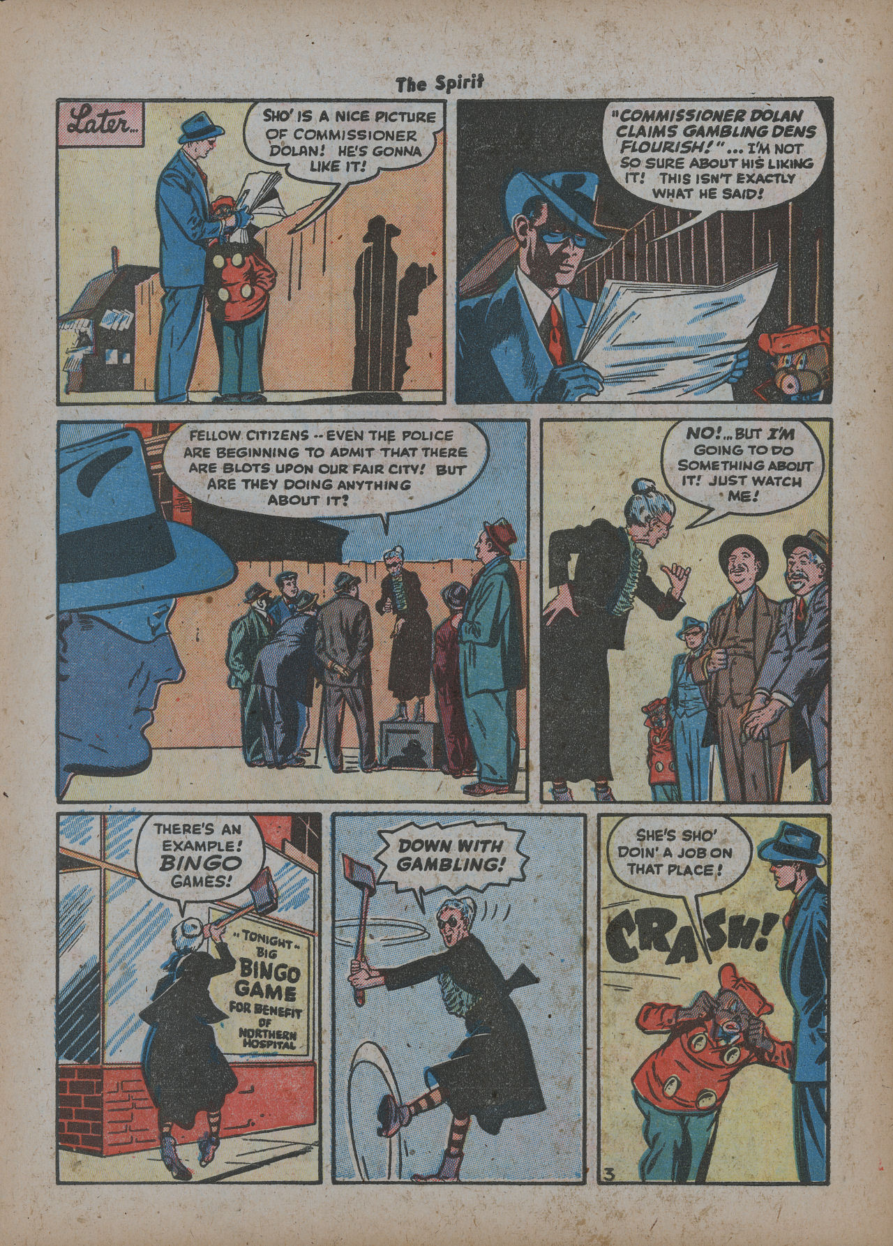 Read online The Spirit (1944) comic -  Issue #13 - 13