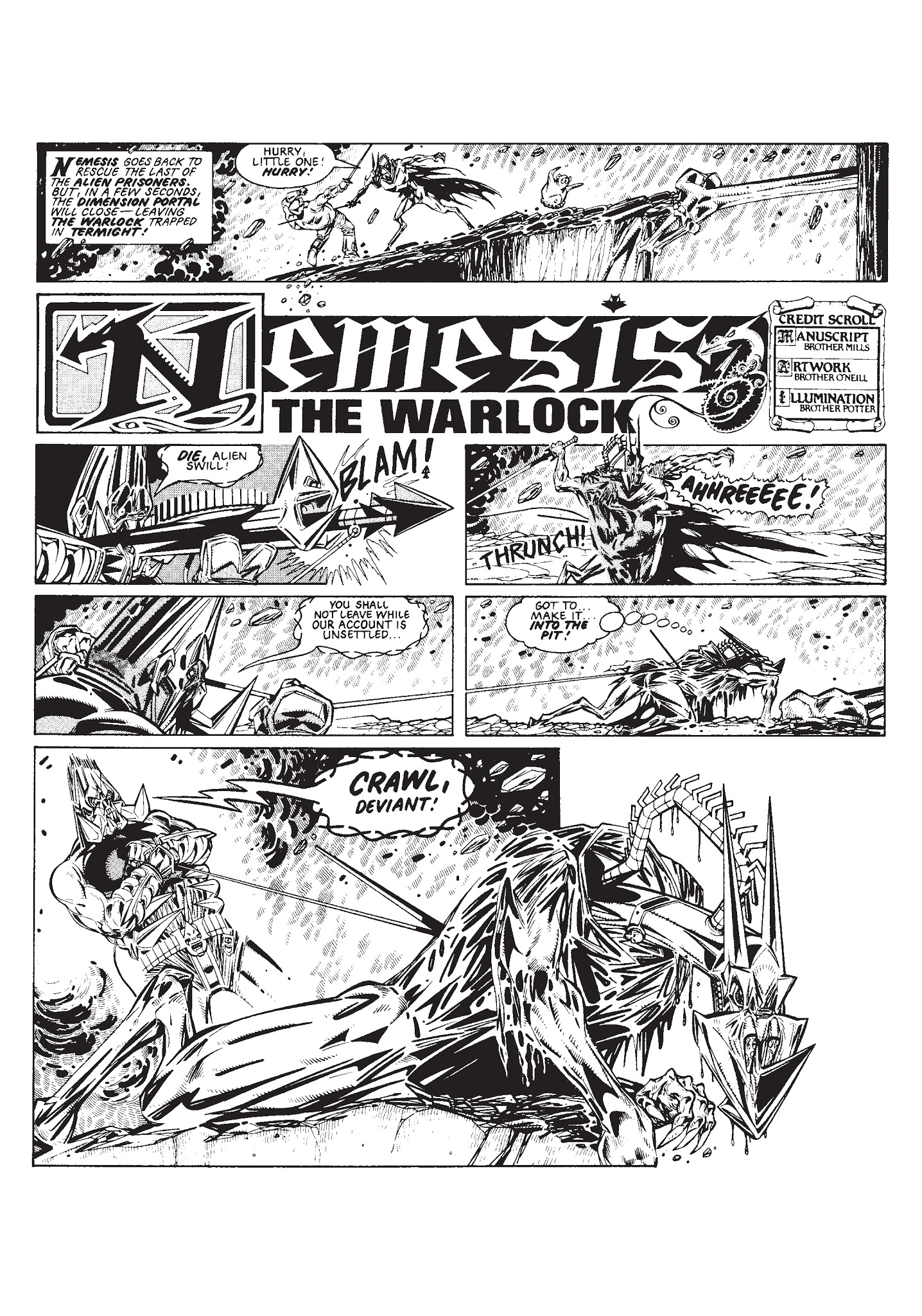 Read online The Complete Nemesis The Warlock comic -  Issue # TPB 1 - 90