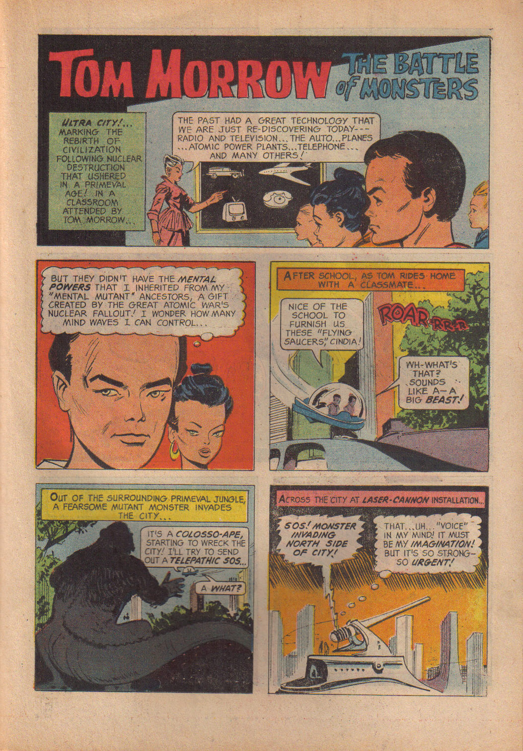 Read online Mighty Samson (1964) comic -  Issue #8 - 19