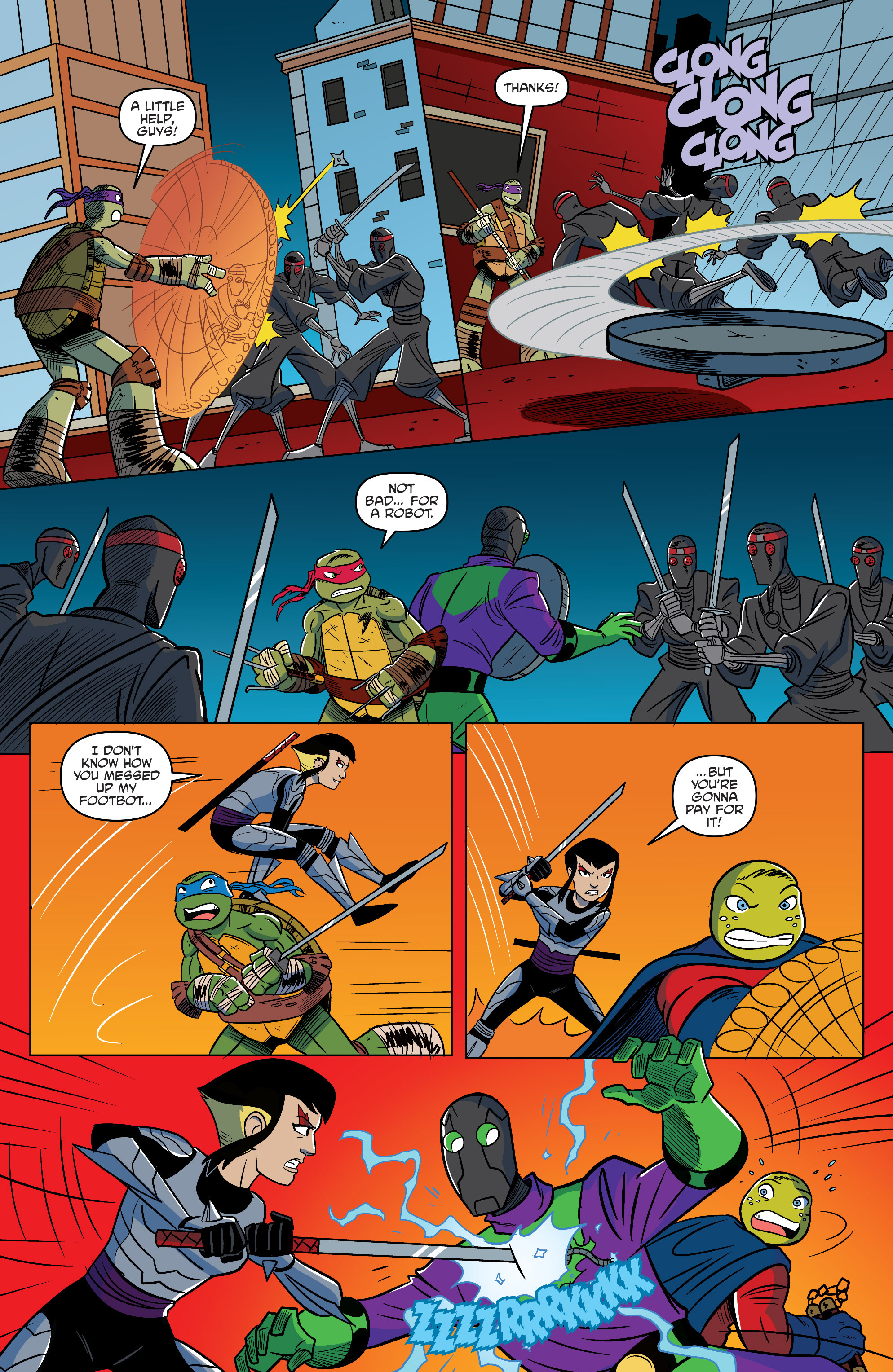 Read online Teenage Mutant Ninja Turtles New Animated Adventures comic -  Issue #11 - 13