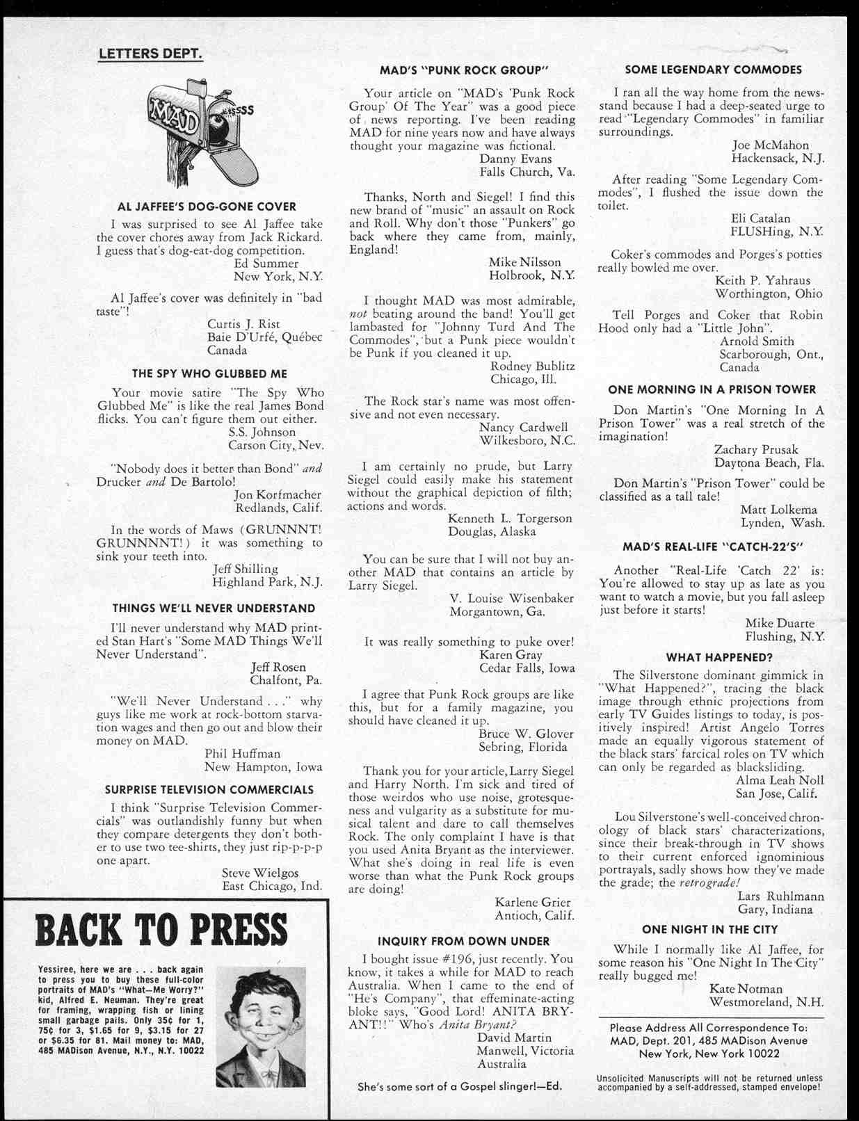 Read online MAD comic -  Issue #201 - 4