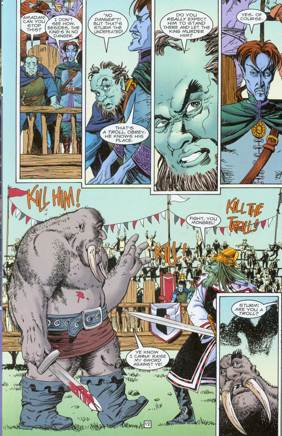 Read online The Books of Faerie: Auberon's Tale comic -  Issue #1 - 12
