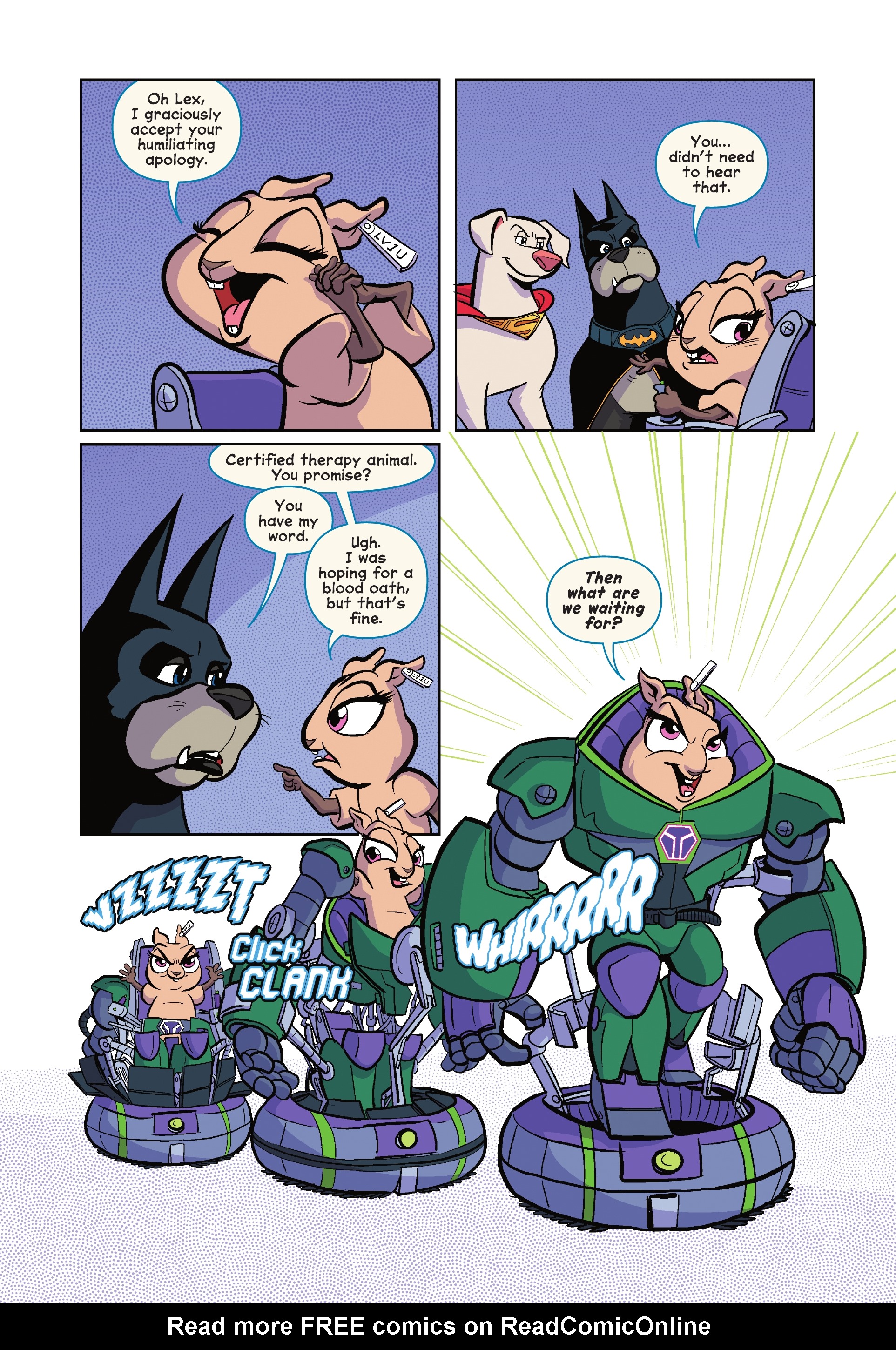 Read online DC League of Super-Pets: The Great Mxy-Up comic -  Issue # TPB (Part 2) - 17