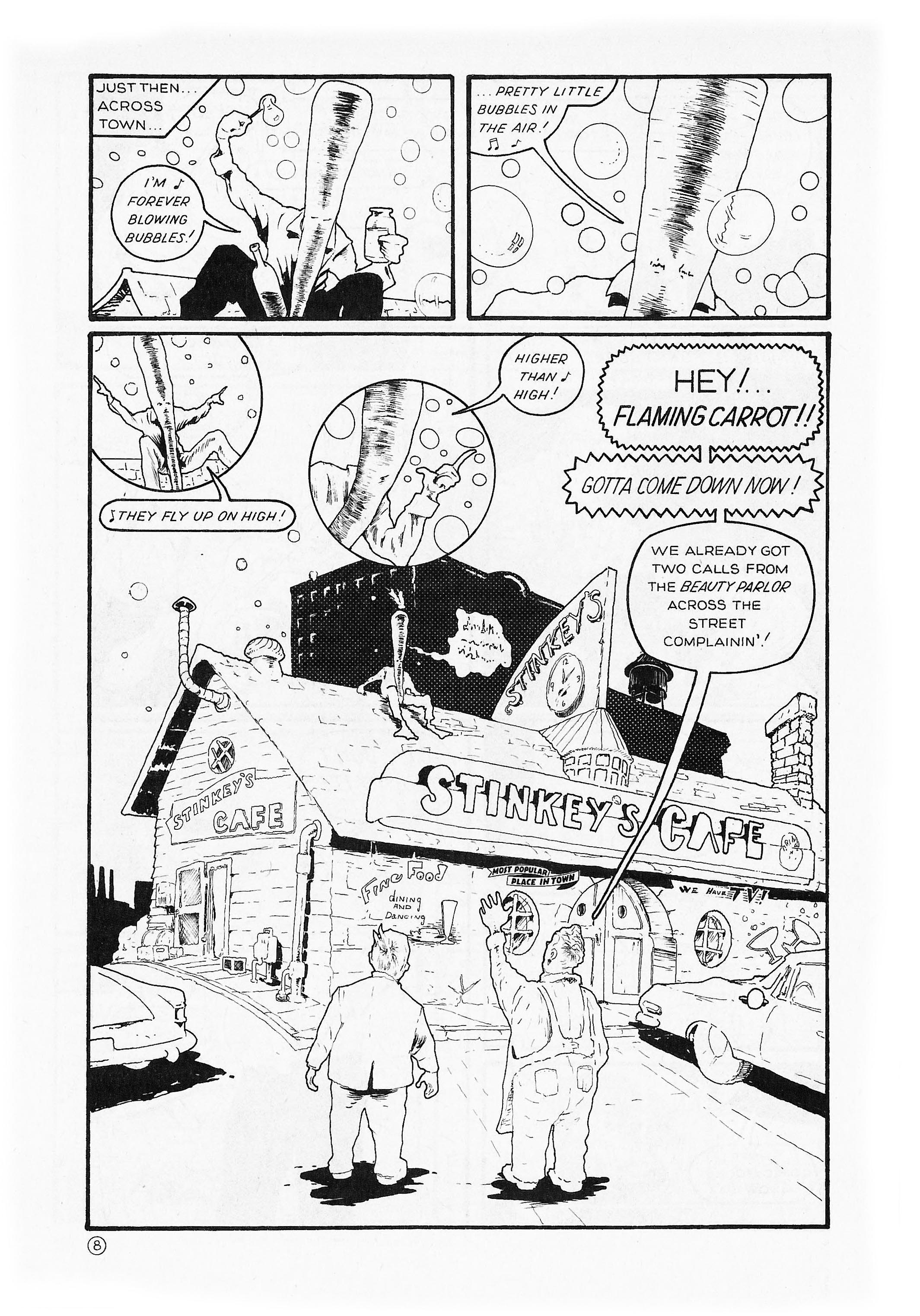 Read online Flaming Carrot Comics (1984) comic -  Issue #1 - 10