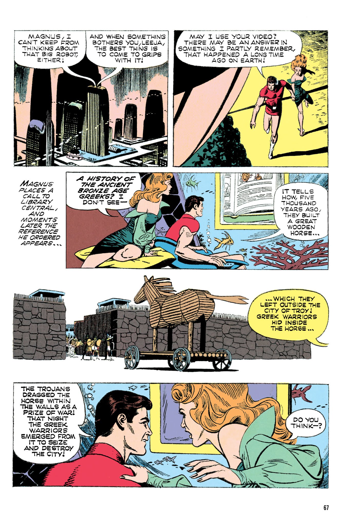 Read online Magnus, Robot Fighter Archives comic -  Issue # TPB 3 (Part 1) - 67