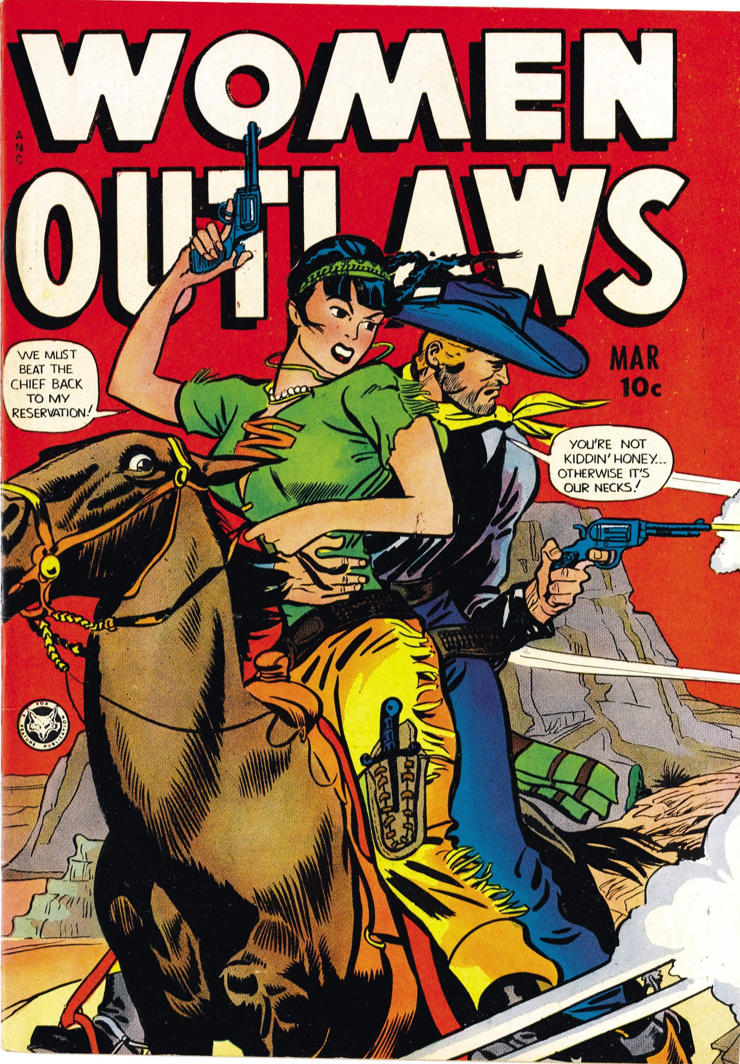 Read online Women Outlaws comic -  Issue #5 - 1