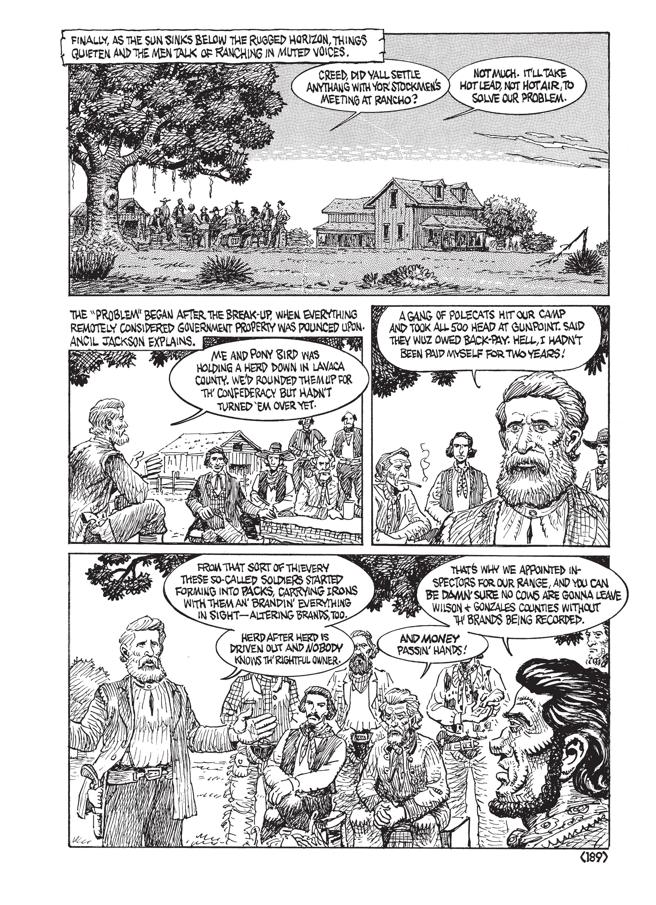 Read online Jack Jackson's American History: Los Tejanos and Lost Cause comic -  Issue # TPB (Part 2) - 88