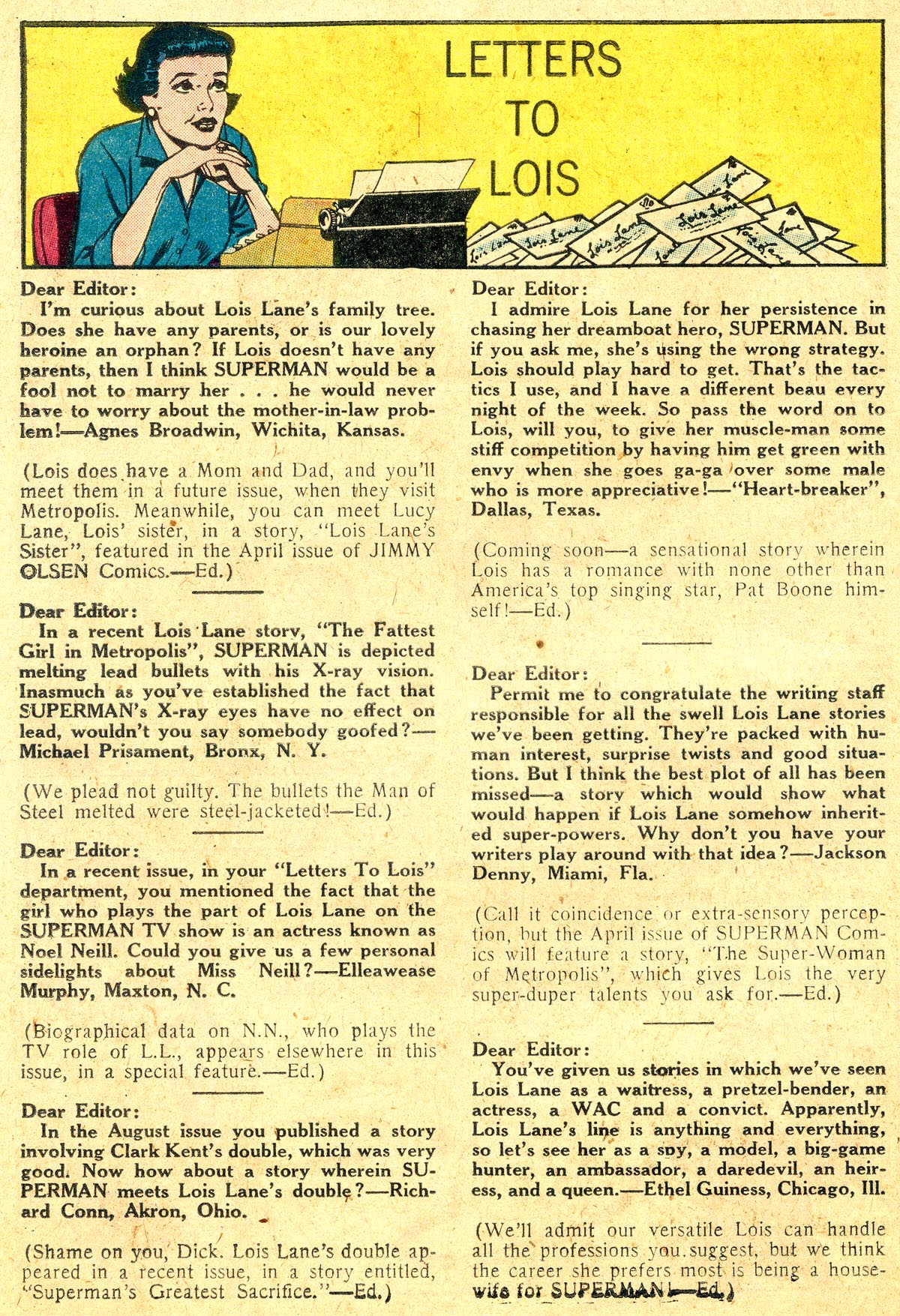 Read online Superman's Girl Friend, Lois Lane comic -  Issue #7 - 22