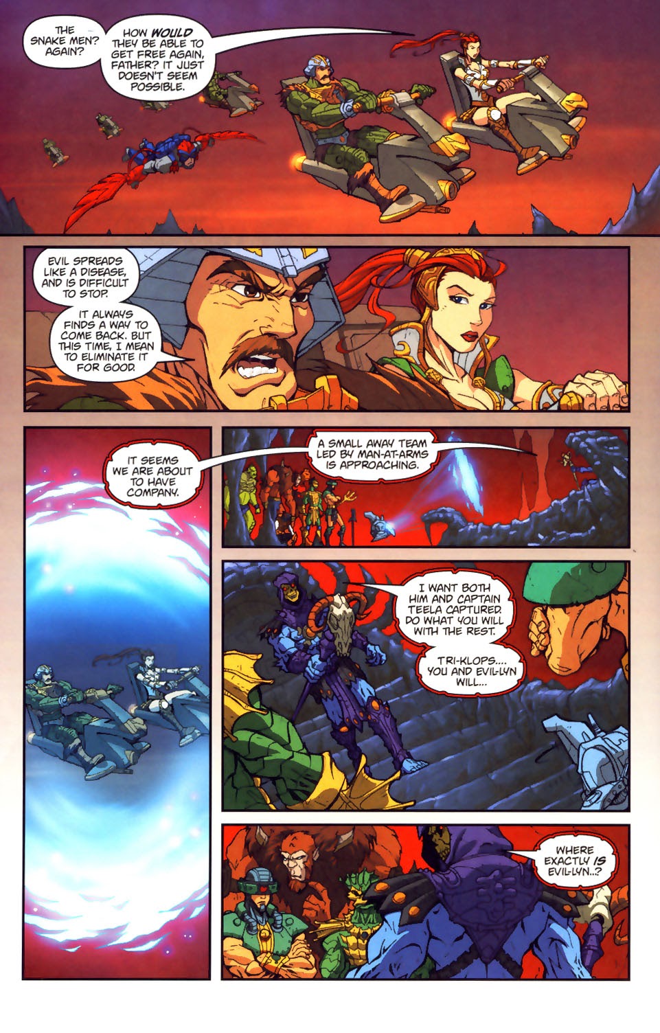 Read online Masters of the Universe Rise of the Snake Men comic -  Issue #1 - 12