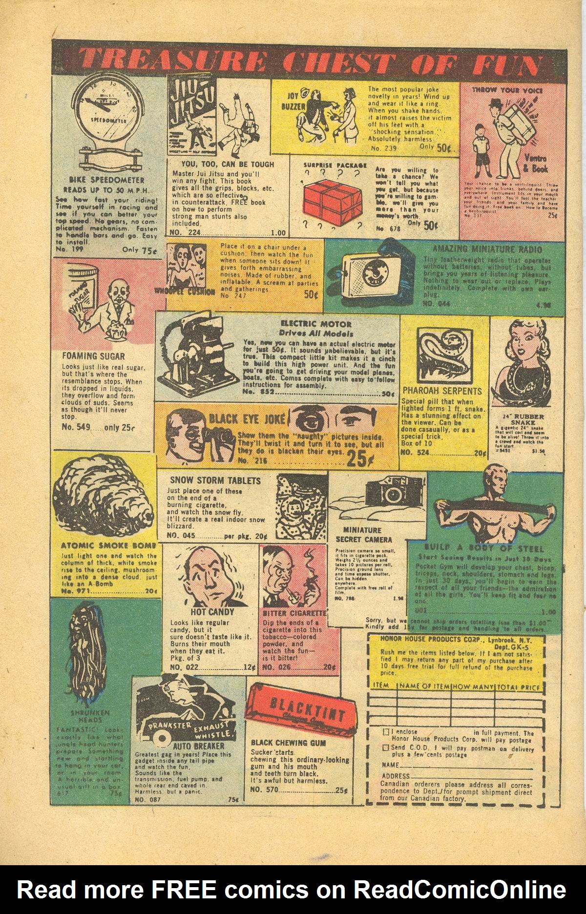 Read online Adventures Into The Unknown comic -  Issue #122 - 34