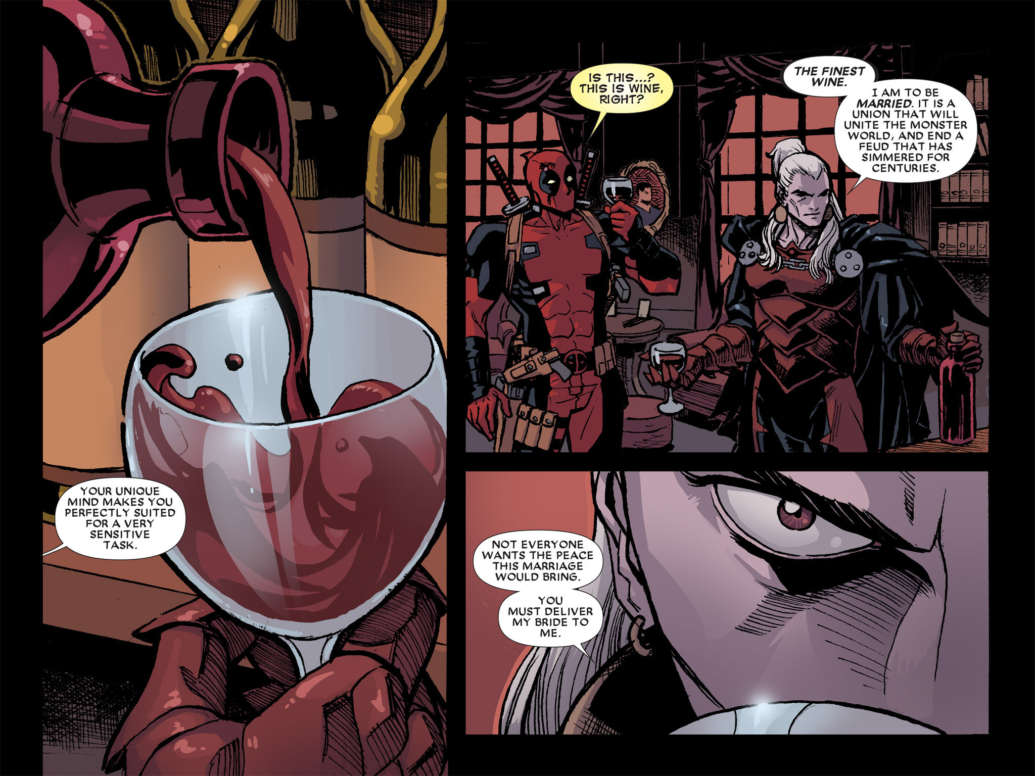 Read online Deadpool: Dracula's Gauntlet comic -  Issue # Part 2 - 21