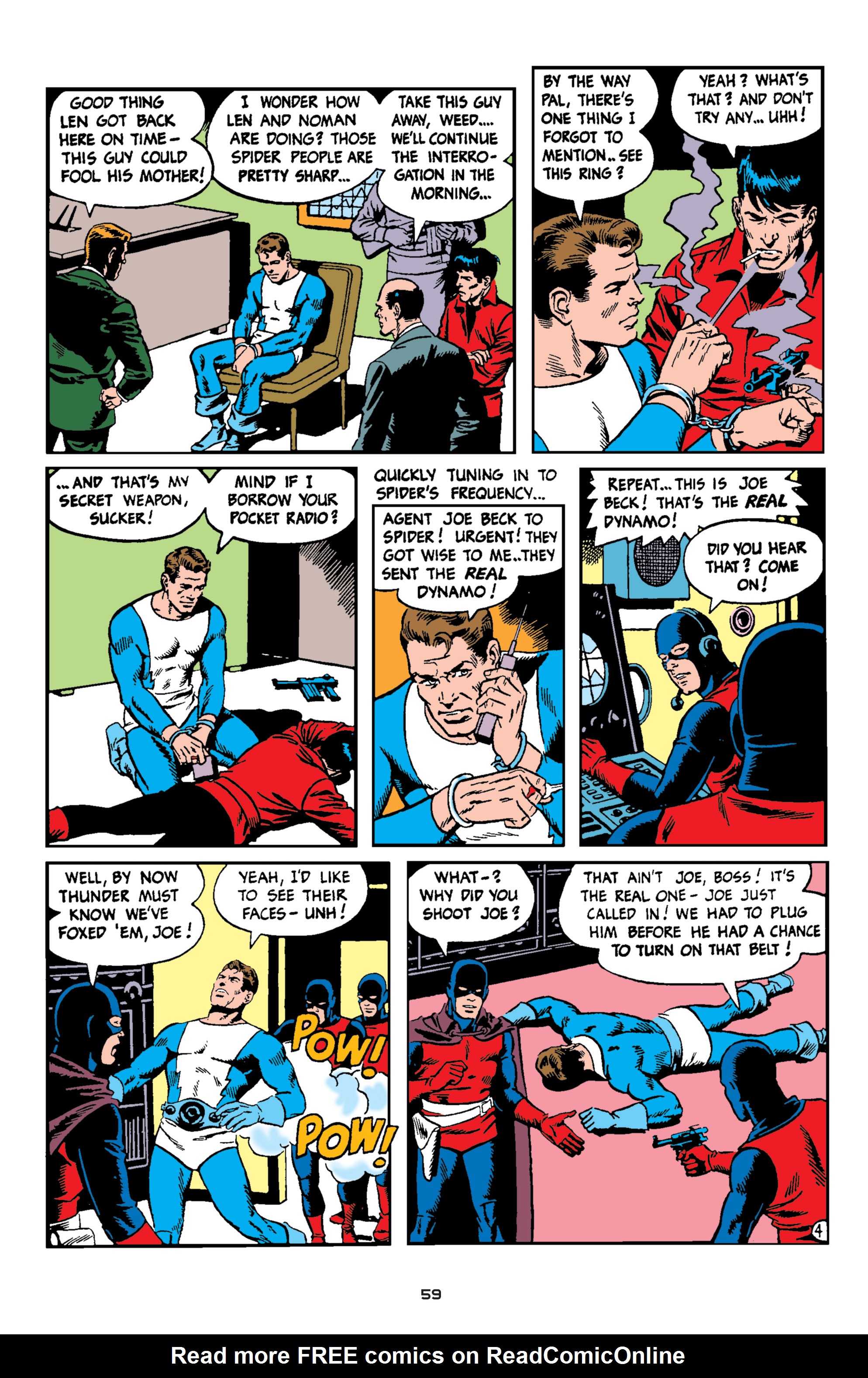 Read online T.H.U.N.D.E.R. Agents Classics comic -  Issue # TPB 4 (Part 1) - 60