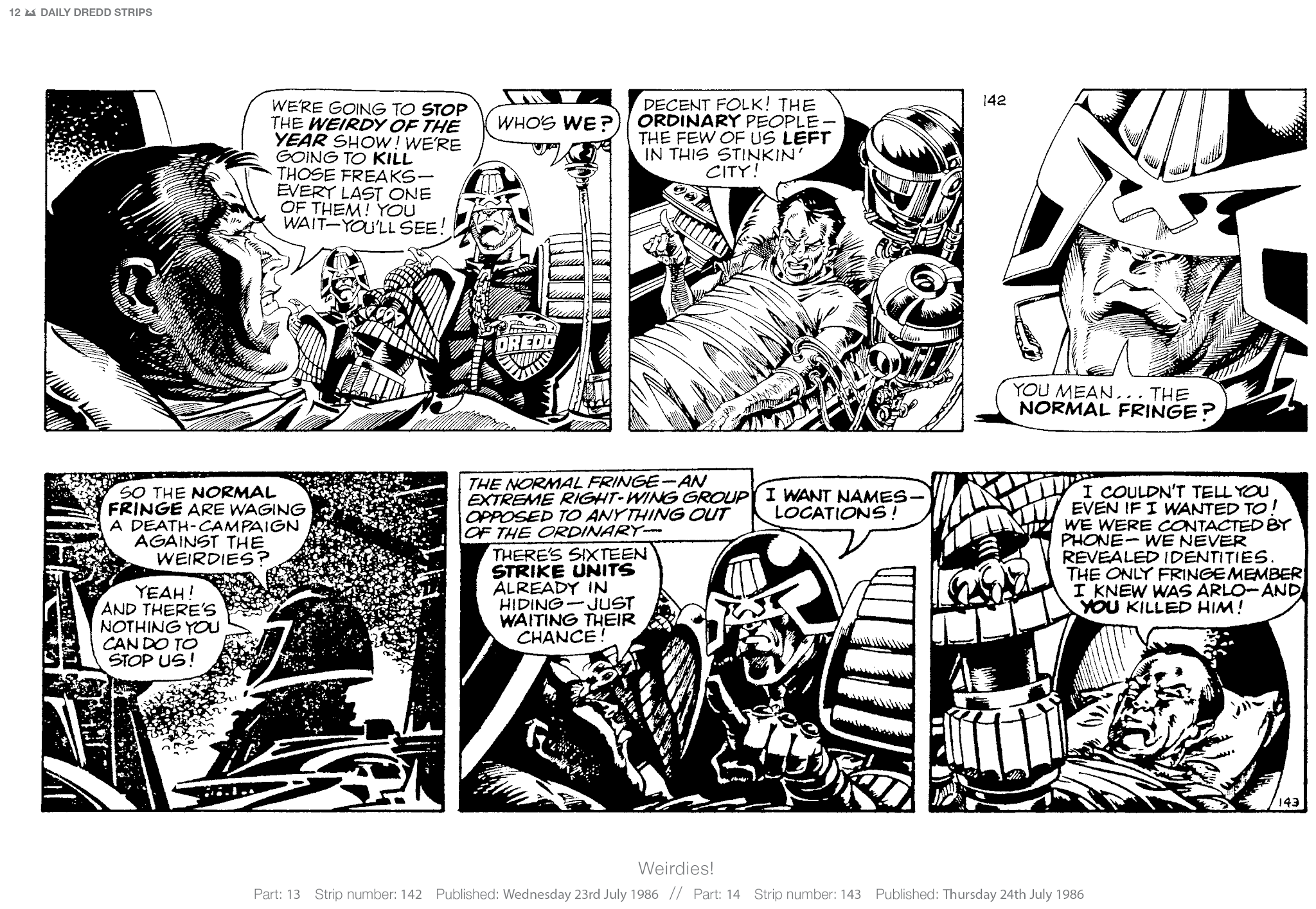 Read online Judge Dredd: The Daily Dredds comic -  Issue # TPB 2 - 15