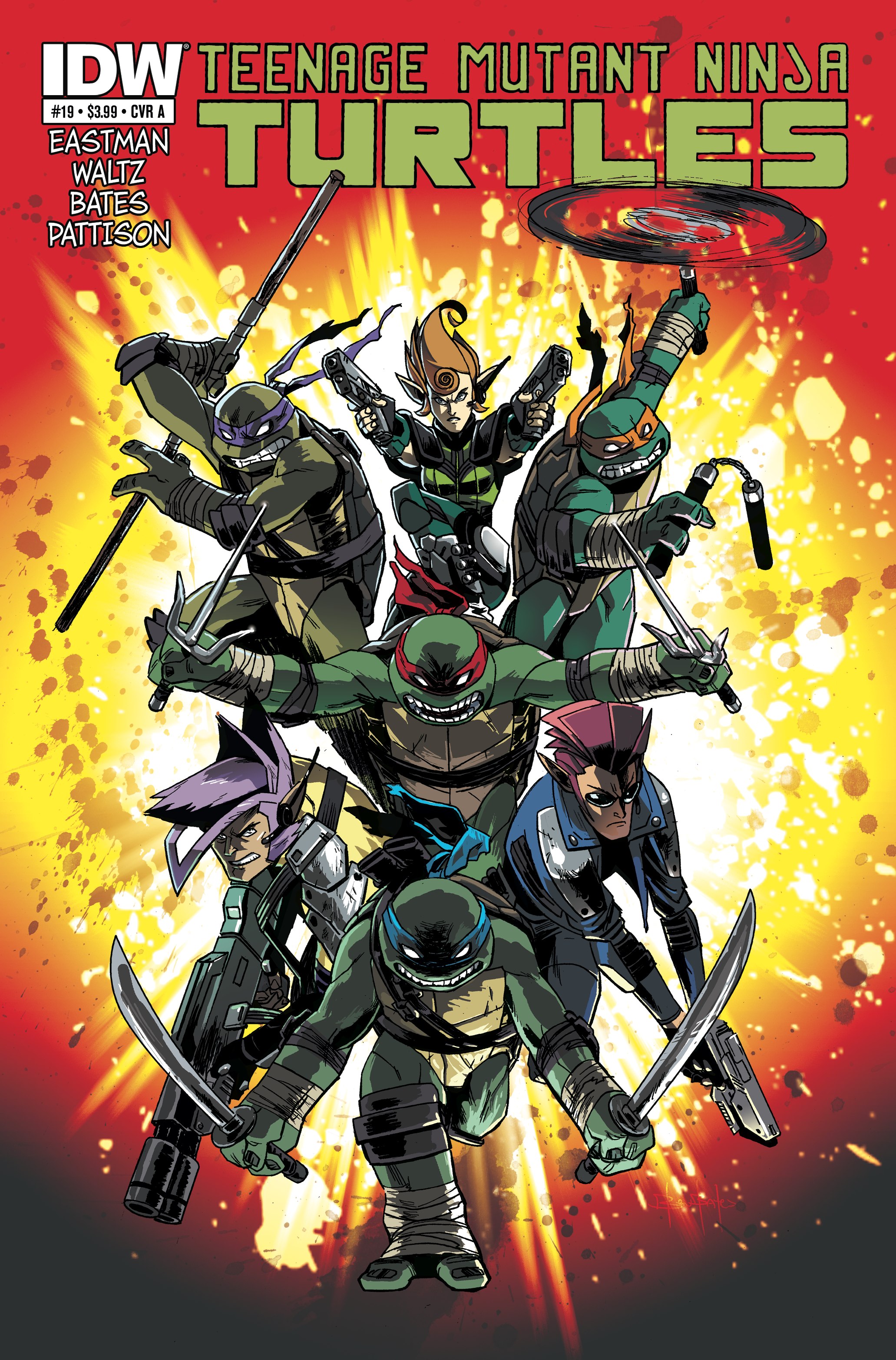 Read online Teenage Mutant Ninja Turtles (2011) comic -  Issue #19 - 1