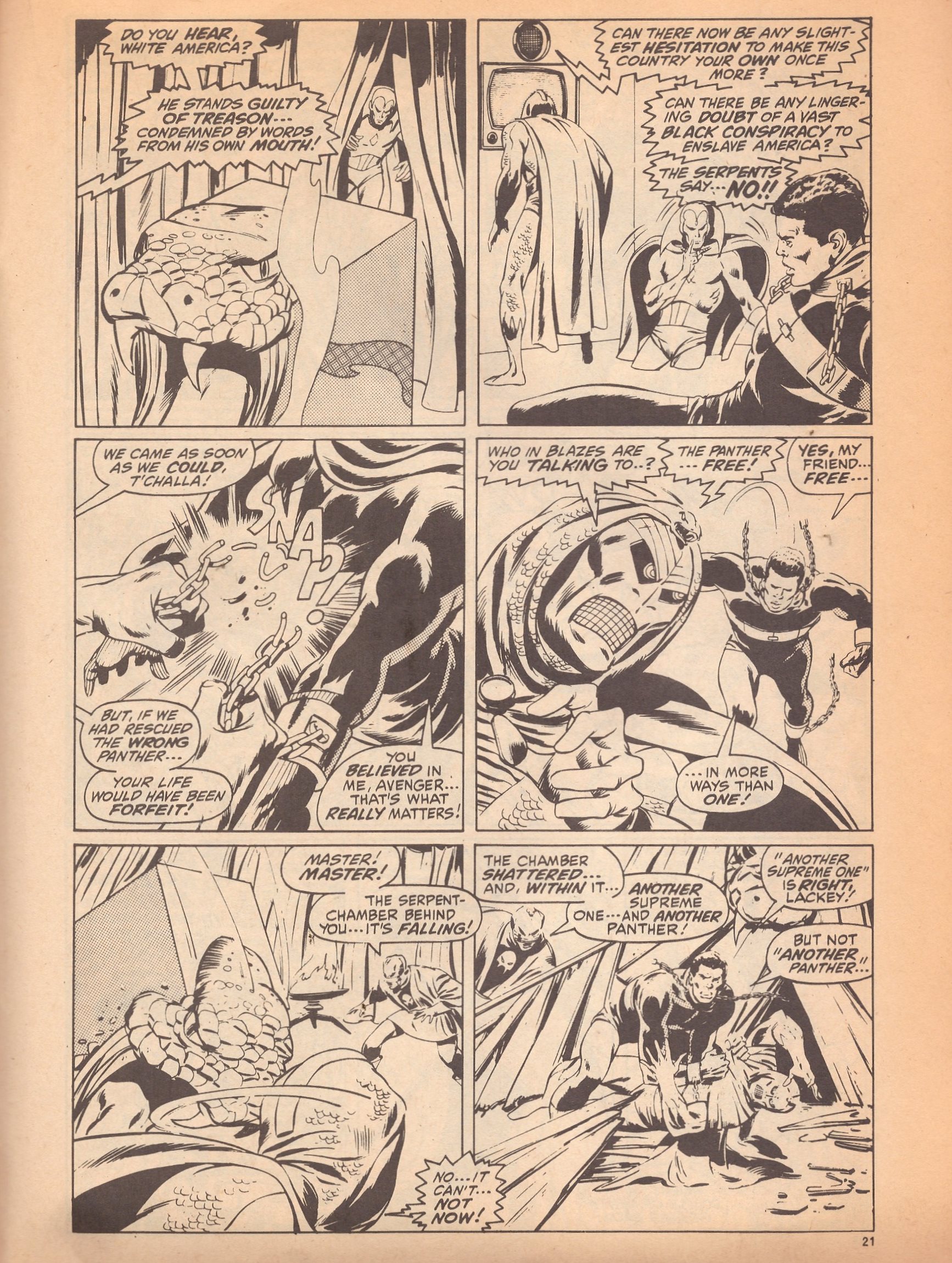 Read online The Avengers (1973) comic -  Issue #113 - 21