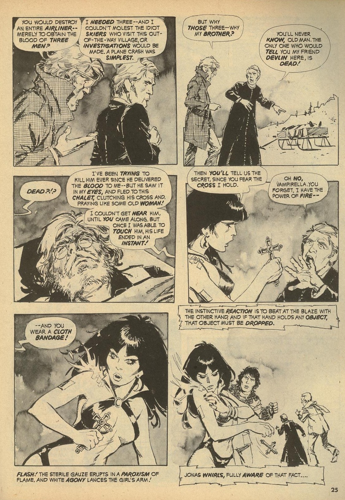 Read online Vampirella (1969) comic -  Issue #22 - 25