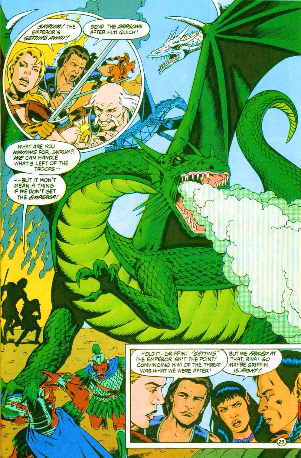 Read online Dragonlance comic -  Issue #24 - 29